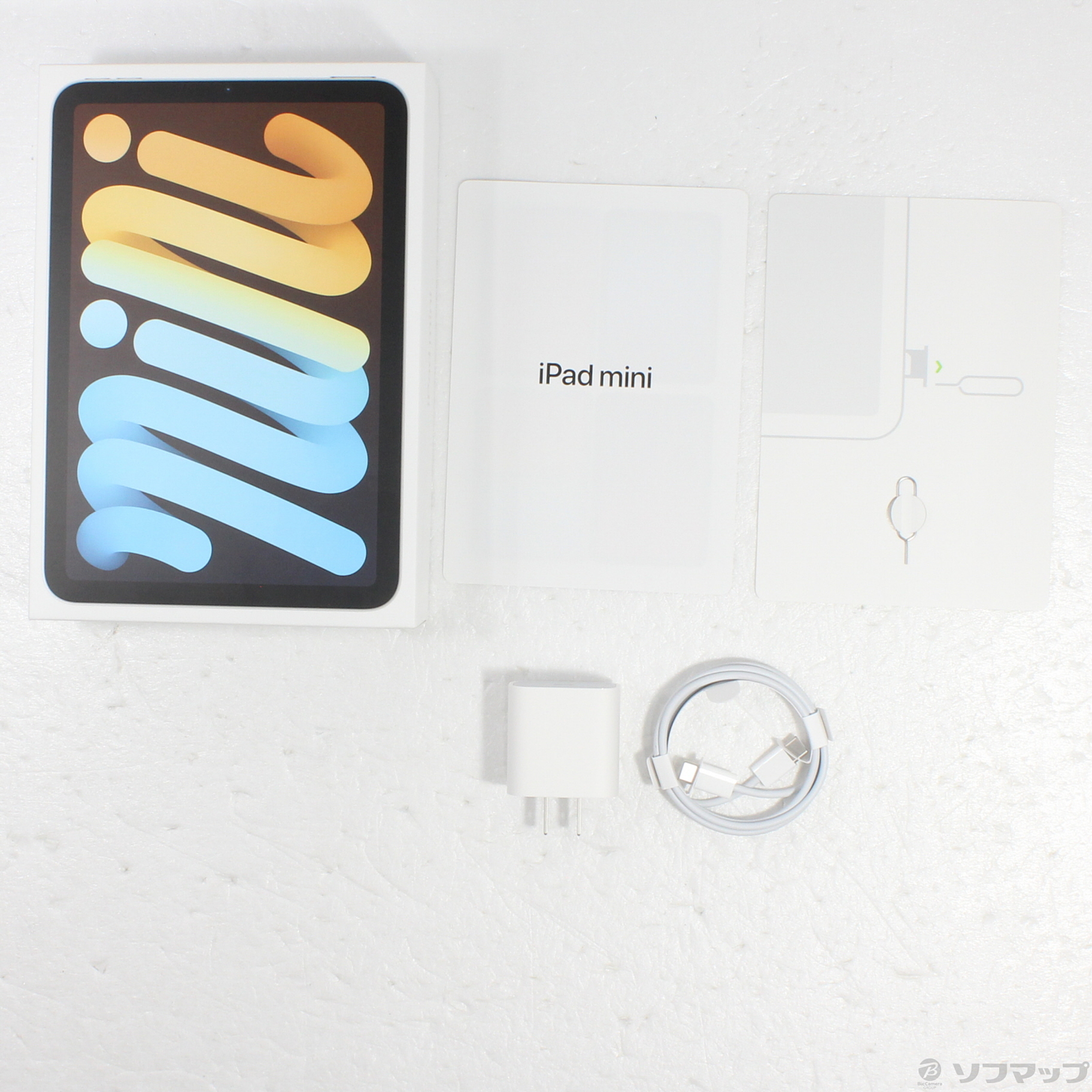 中古】iPad mini 第6世代 64GB スターライト MK8C3J／A SIMフリー  