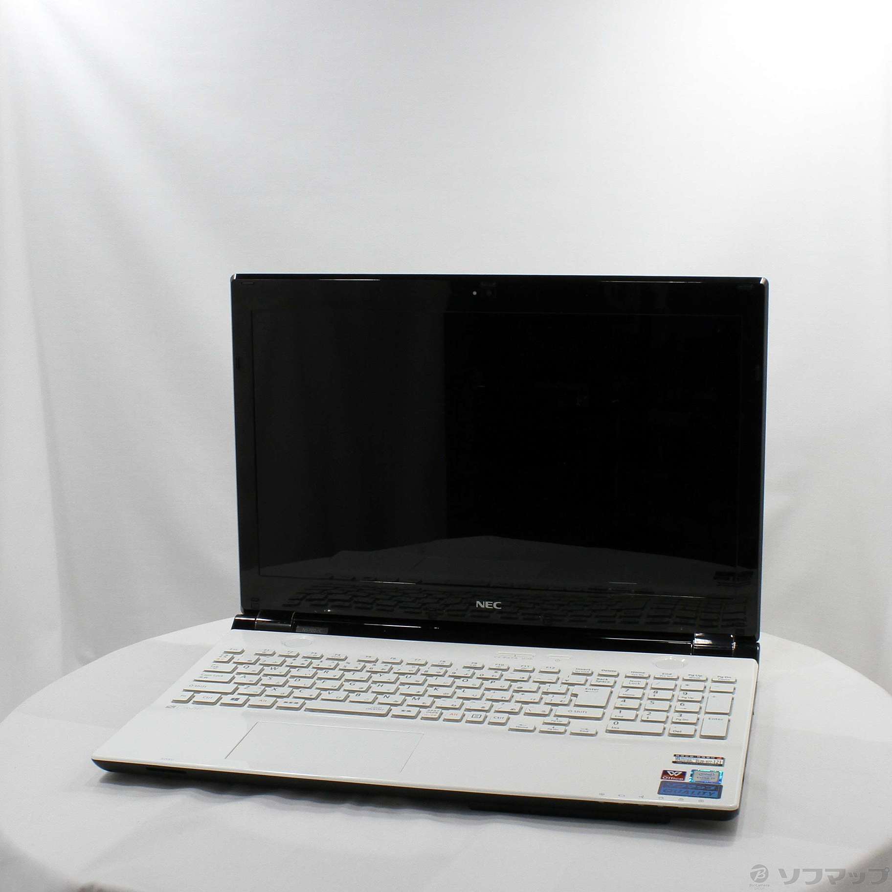 〔中古品〕 格安安心パソコン LaVie Note Standard PC-NS700CAW クリスタルホワイト