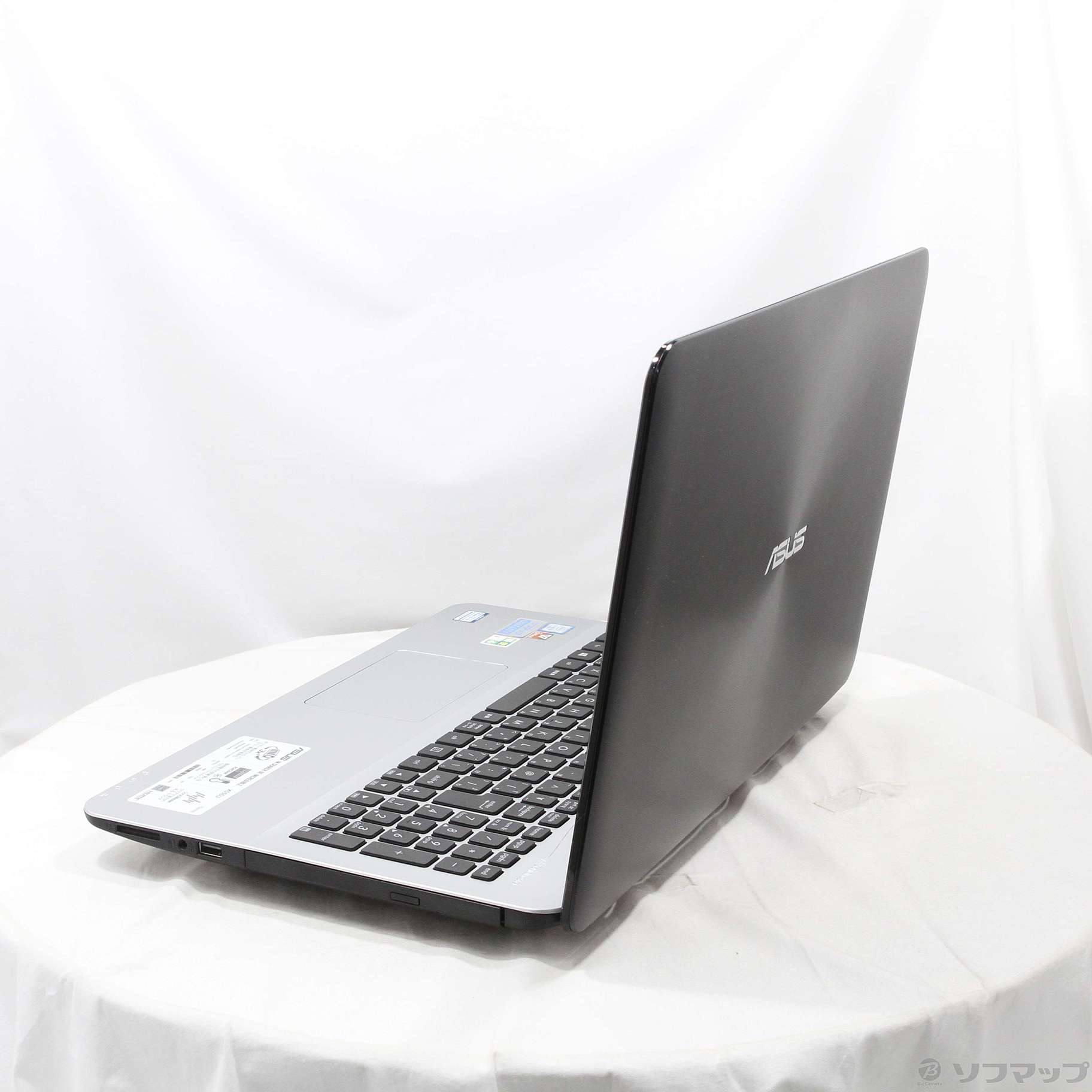 中古】格安安心パソコン ASUS X555UA X555UA-6200F ブラック 〔Windows 10〕 ［Core-i5-6200U  (2.3GHz)／4GB／HDD1TB／15.6インチワイド］ [2133057564435] - リコレ！|ビックカメラグループ  ソフマップの中古通販サイト