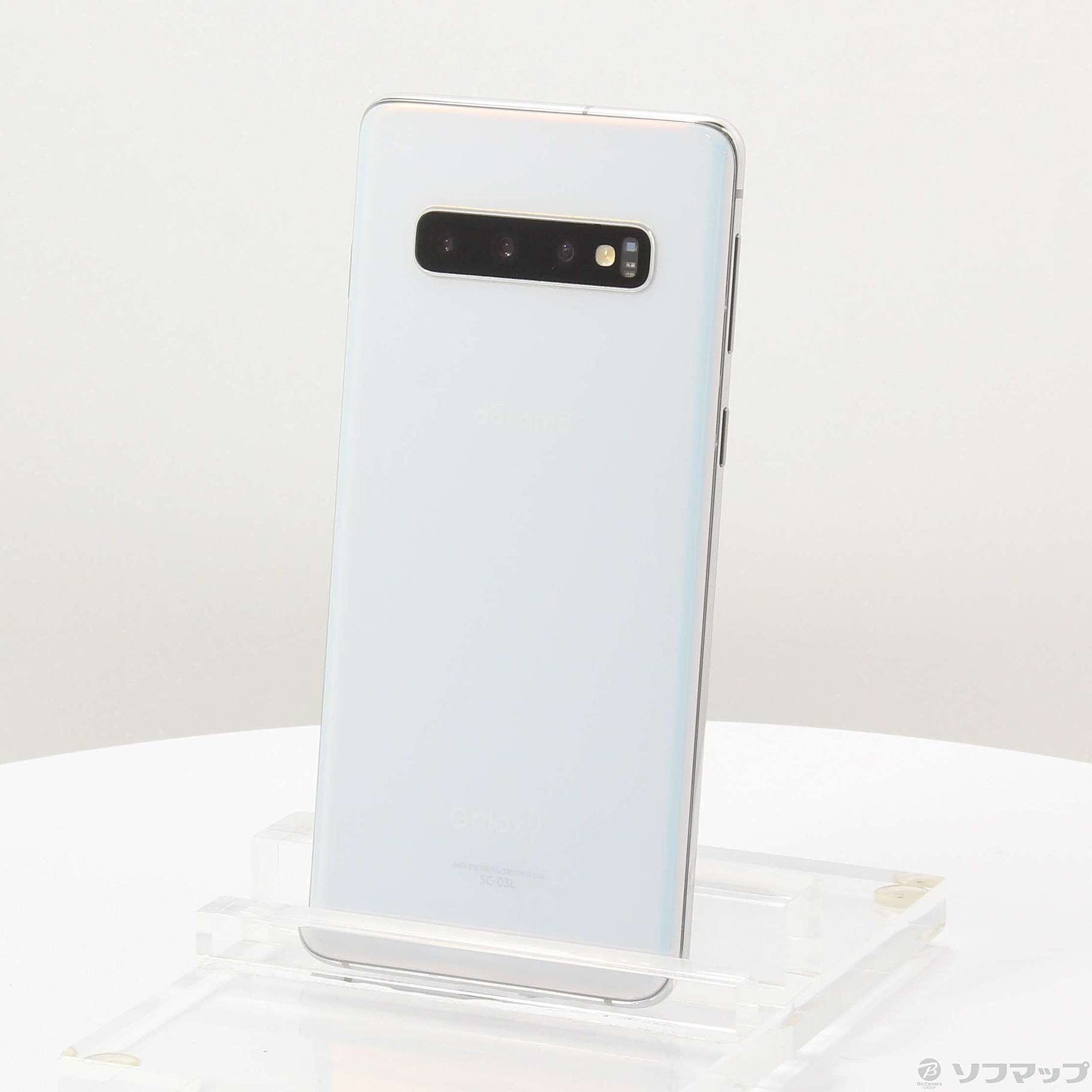 中古】GALAXY S10 128GB プリズムホワイト SC-03L docomoロック解除SIMフリー [2133057576407] -  リコレ！|ビックカメラグループ ソフマップの中古通販サイト