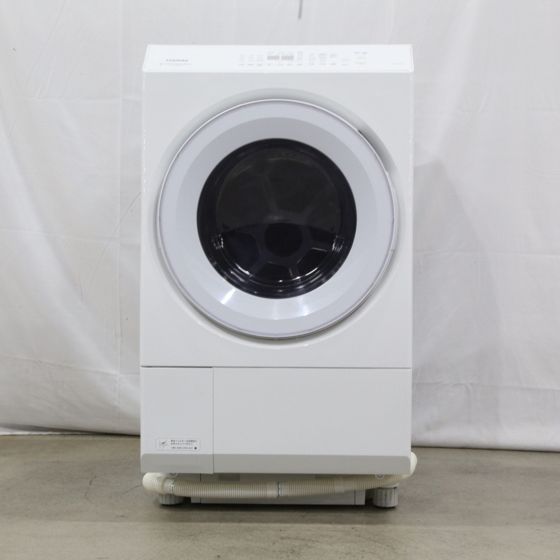 中古】〔展示品〕 ドラム式洗濯乾燥機 ZABOON（ザブーン） グランホワイト TW-127XM3L(W) ［洗濯12.0kg ／乾燥7.0kg  ／ヒートポンプ乾燥 ／左開き］ [2133057584211] - リコレ！|ビックカメラグループ ソフマップの中古通販サイト