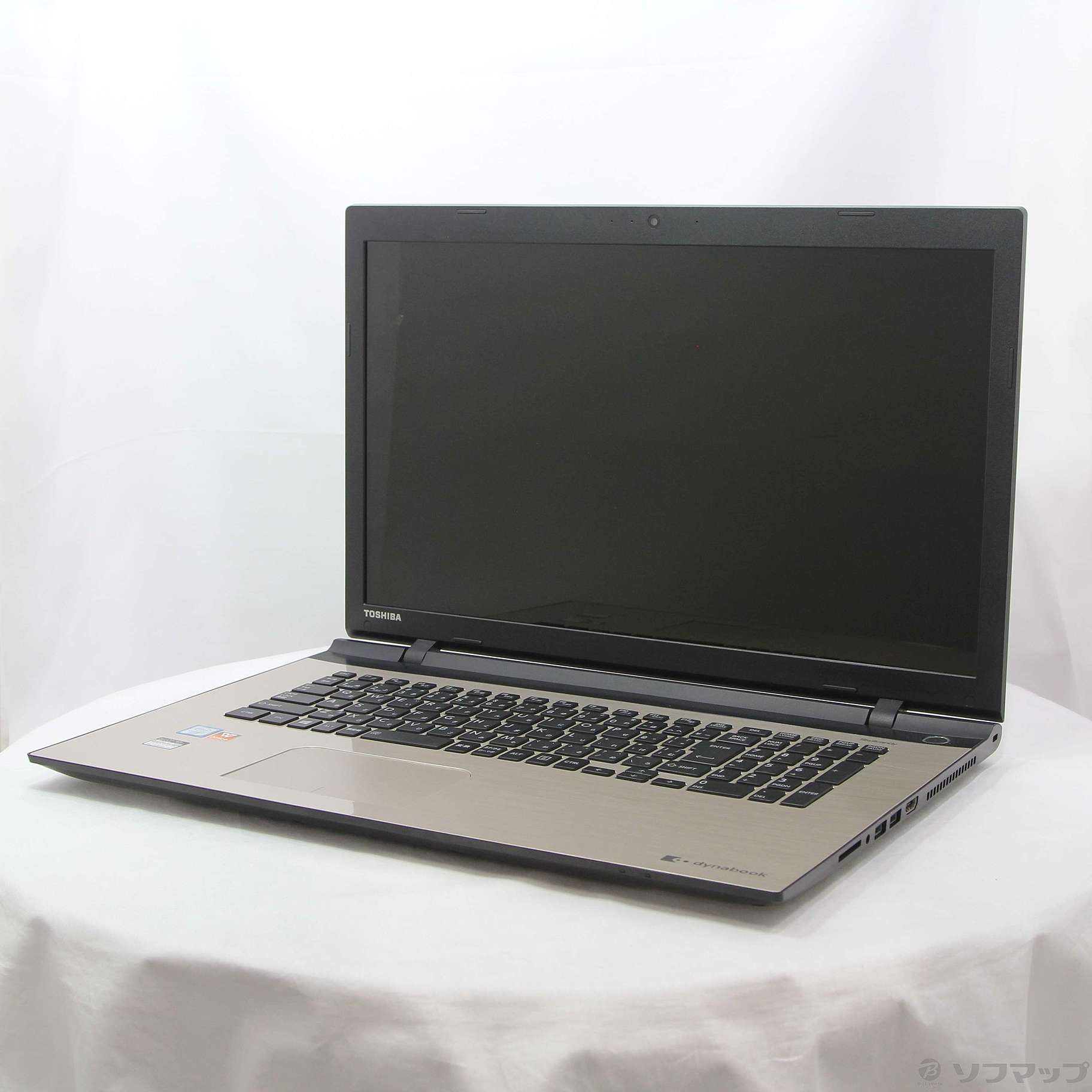 中古】dynabook EX87／TG PTEX-87TBWG サテンゴールド 〔Windows 10〕 ［Core-i7-6500U  (2.5GHz)／16GB／HDD2TB／17.3インチワイド］ [2133057595729] - リコレ！|ビックカメラグループ  ソフマップの中古通販サイト