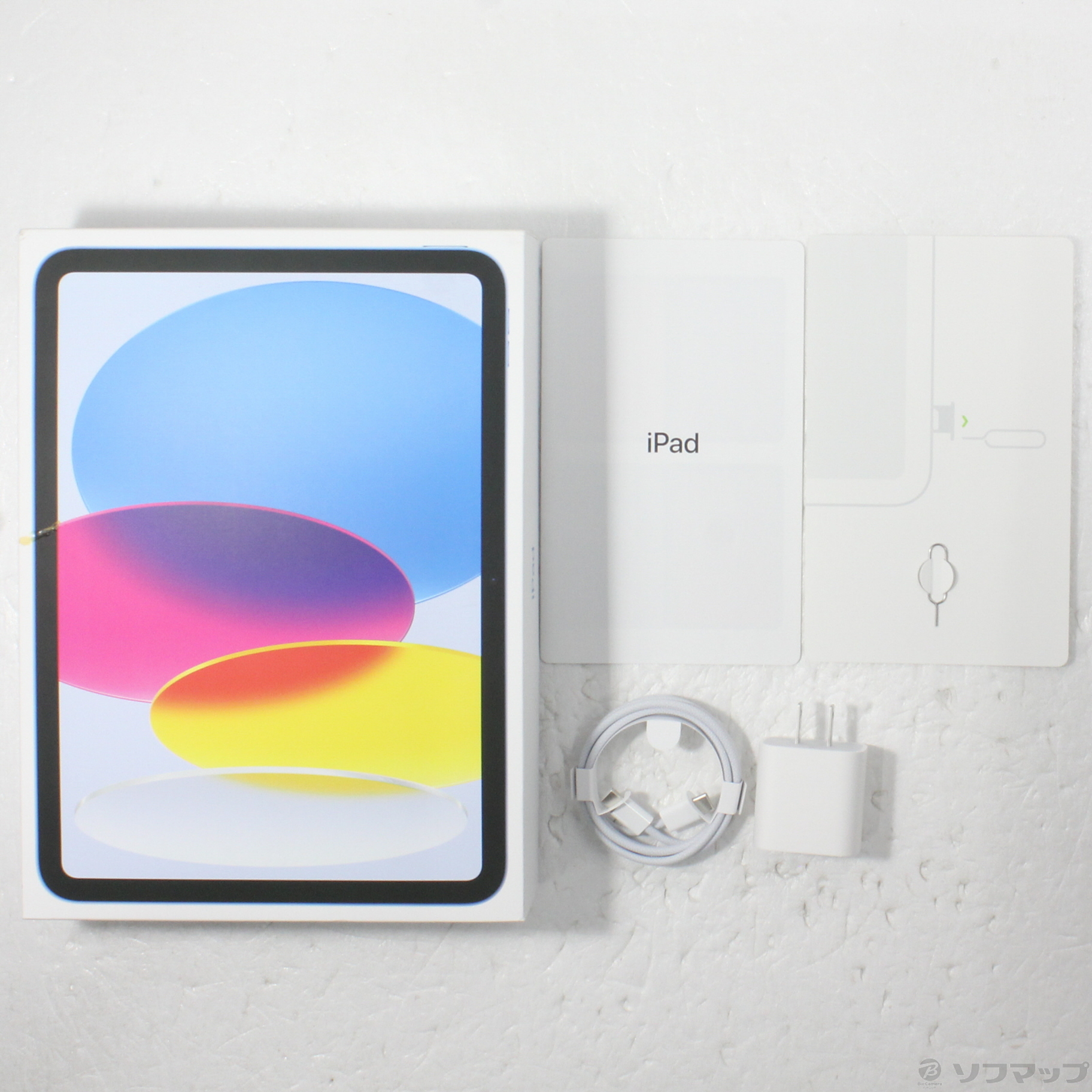 中古】iPad 第10世代 64GB ブルー MQ6K3J／A SIMフリー [2133057596108