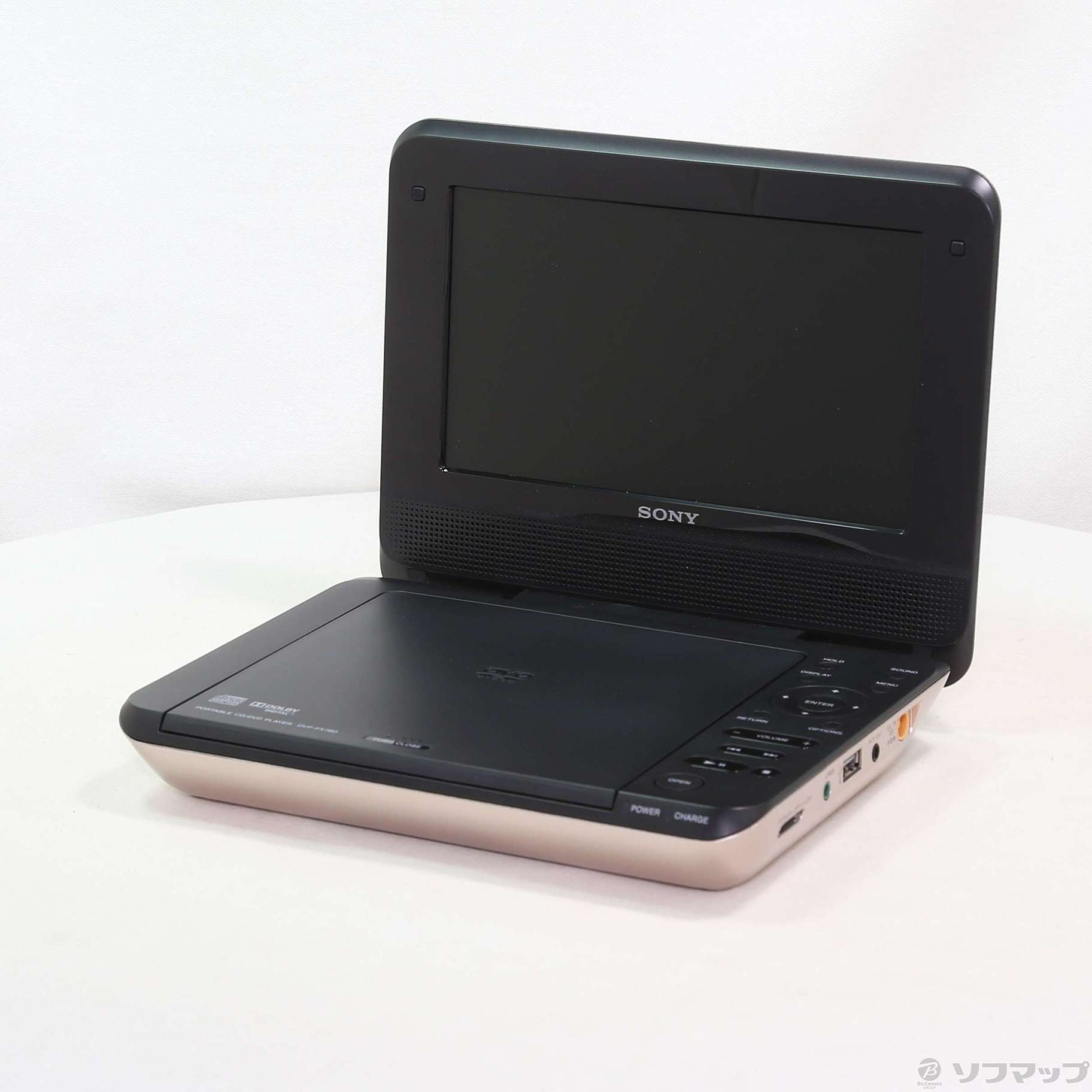 ソニー 7V型 ポータブルDVDプレーヤー 固けれ ブラック DVP-FX780 BC