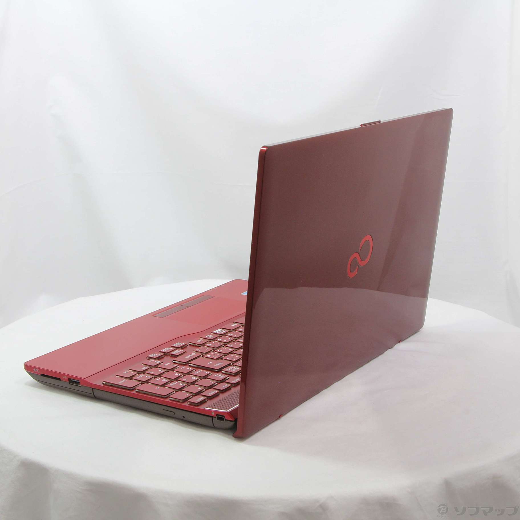 中古】LIFEBOOK AH53／B3 FMVA53B3R ガーネットレッド 〔Windows 10〕 [2133057602823] -  法人専用リコレ！|ソフマップの法人専用中古通販サイト