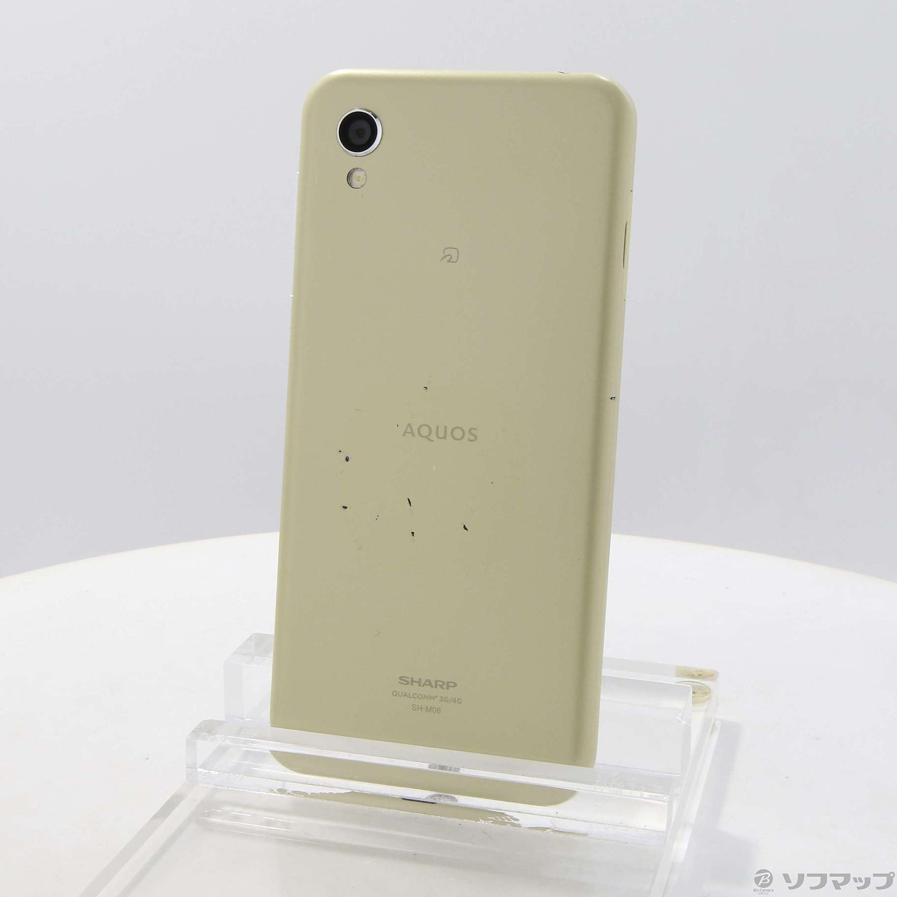 新品未使用 AQUOS sense2 アッシュイエロー 32 GB SIMフリー 中古】AQUOS sense2 32GB アッシュイエロー SH-M08 SIMフリー