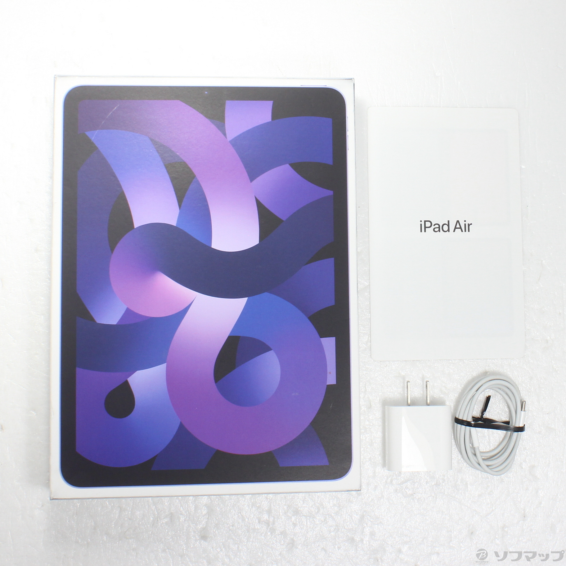 中古】iPad Air 第5世代 64GB パープル MME23J／A Wi-Fi 