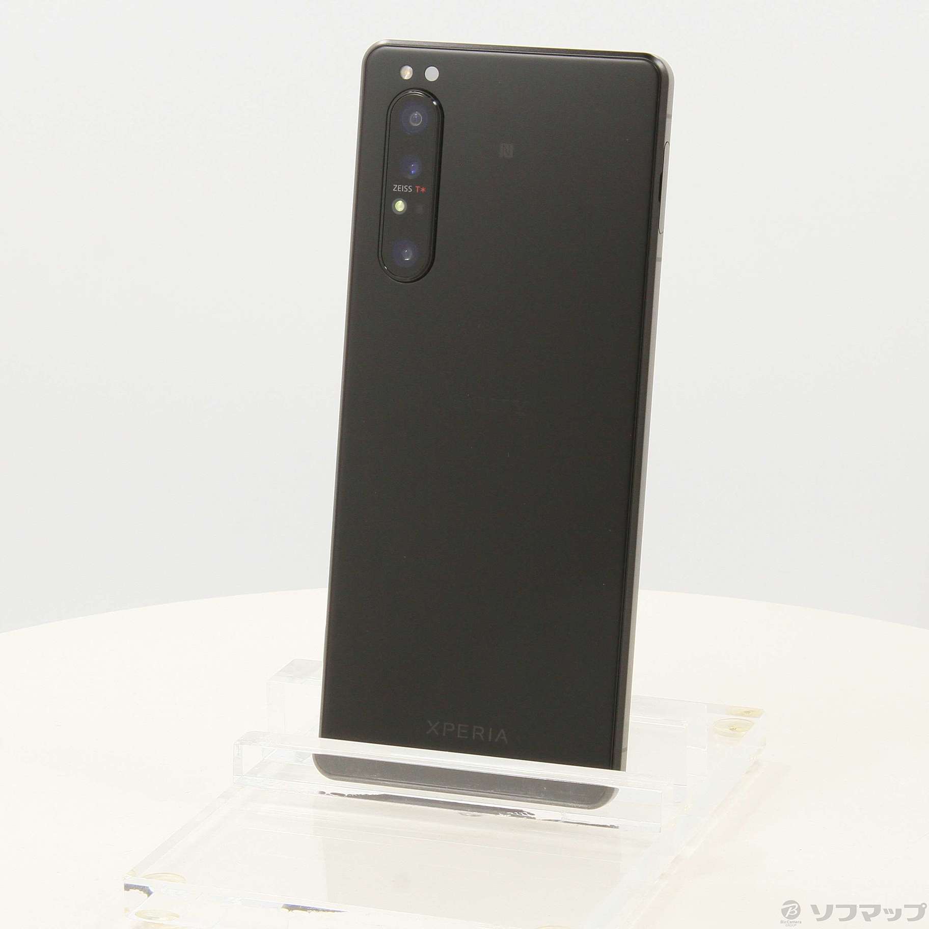 中古】Xperia 1 II 256GB フロストブラック XQ-AT42 SIMフリー 