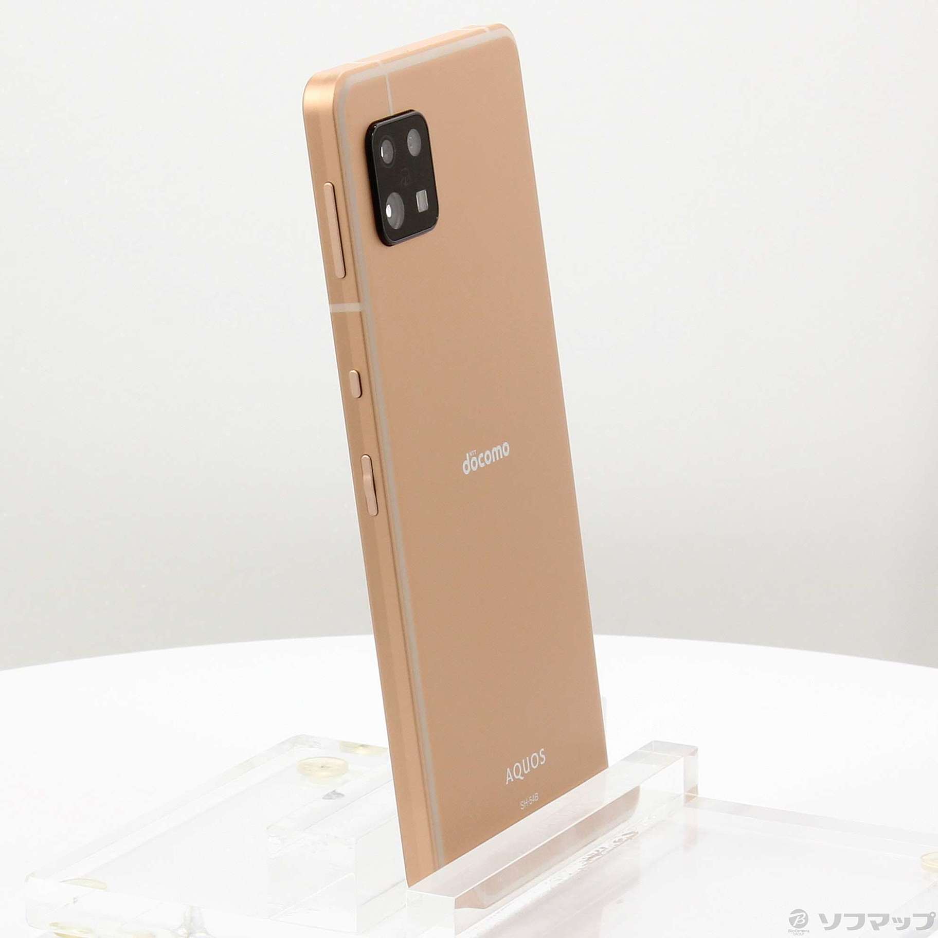 中古】AQUOS sense6 64GB ライトカッパー SH-54B docomo SIM