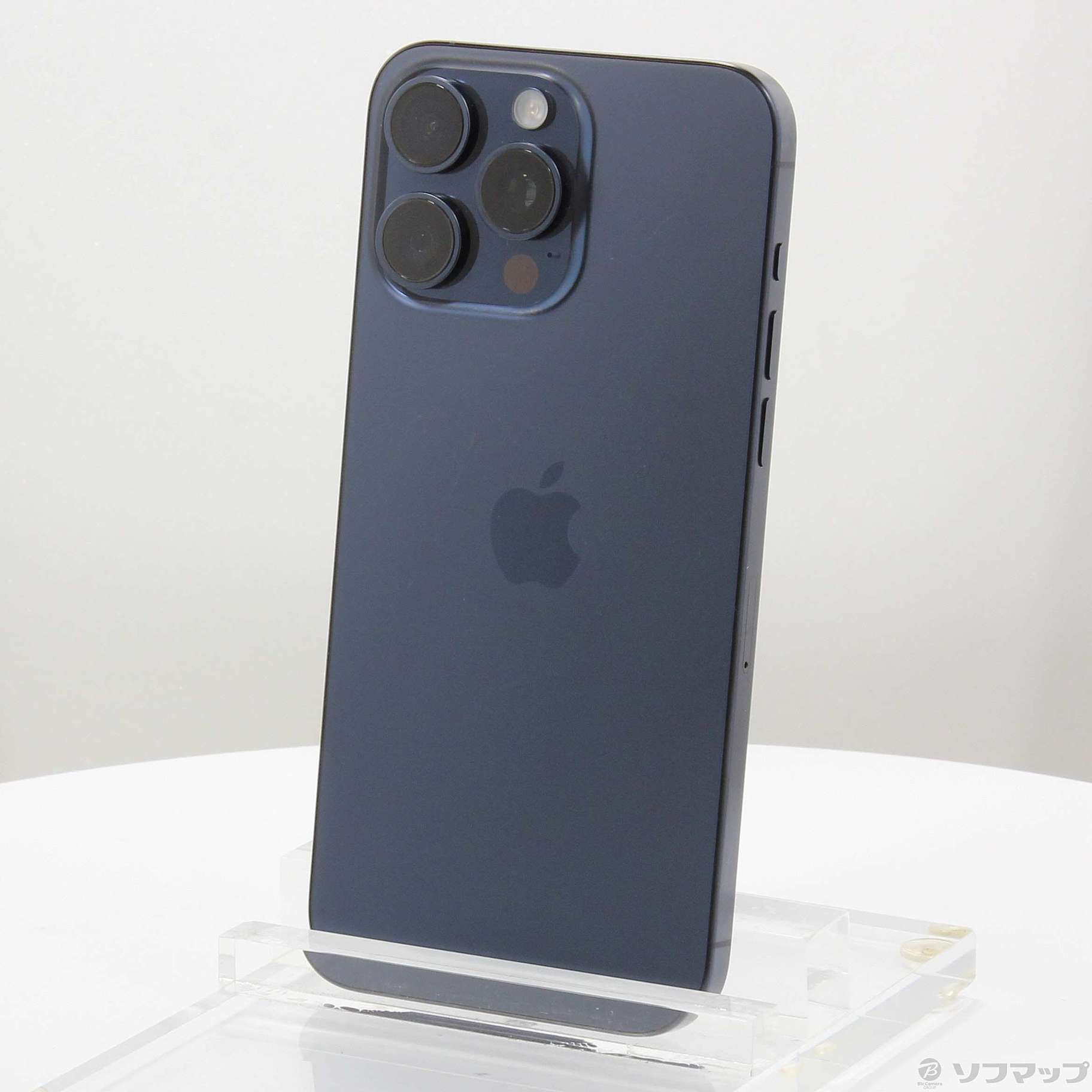 中古】iPhone15 Pro Max 256GB ブルーチタニウム 3M743J／A SIMフリー [2133057652453] -  リコレ！|ビックカメラグループ ソフマップの中古通販サイト