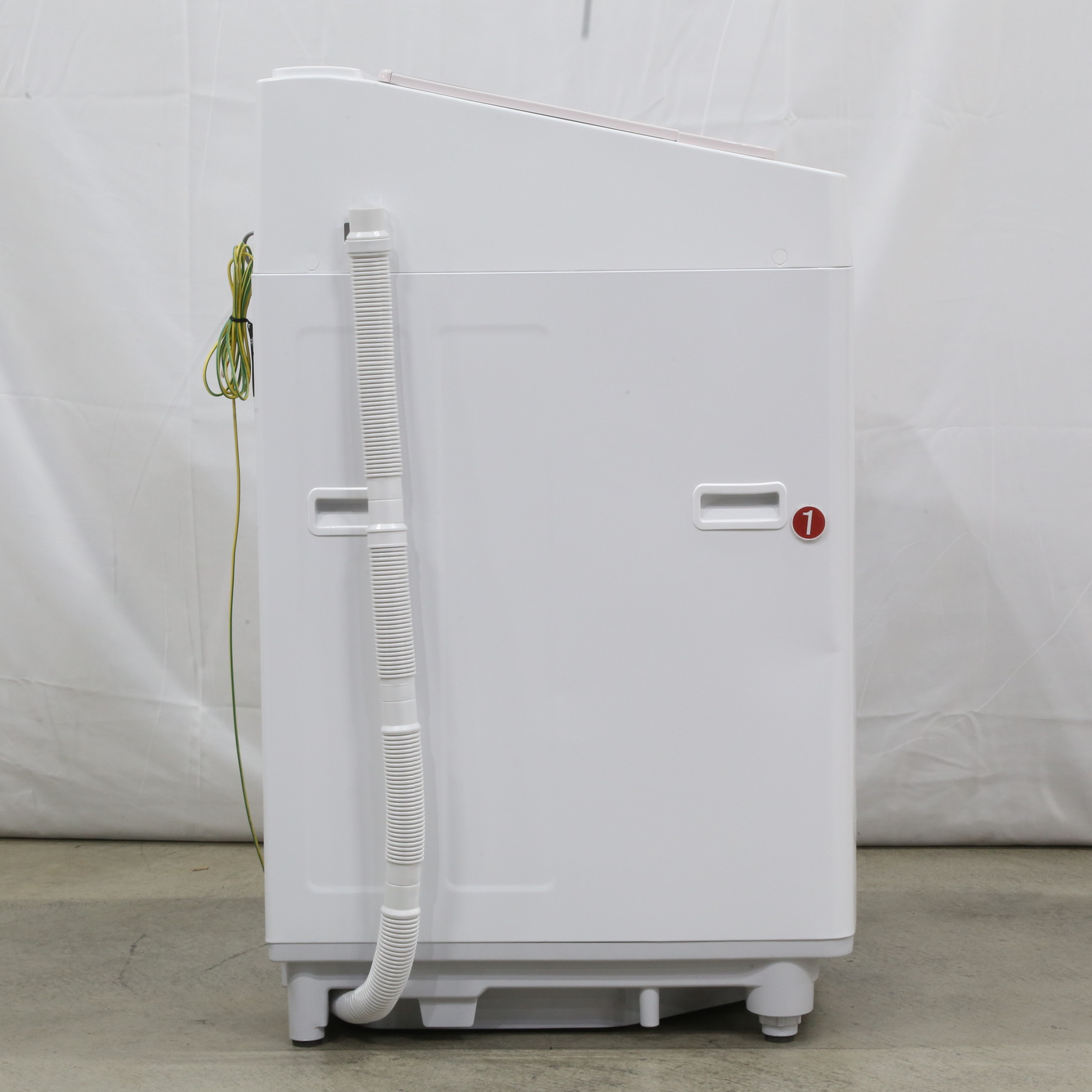 中古】〔中古品〕 全自動洗濯機 ピンク系 [洗濯7.0kg ／乾燥機能無 