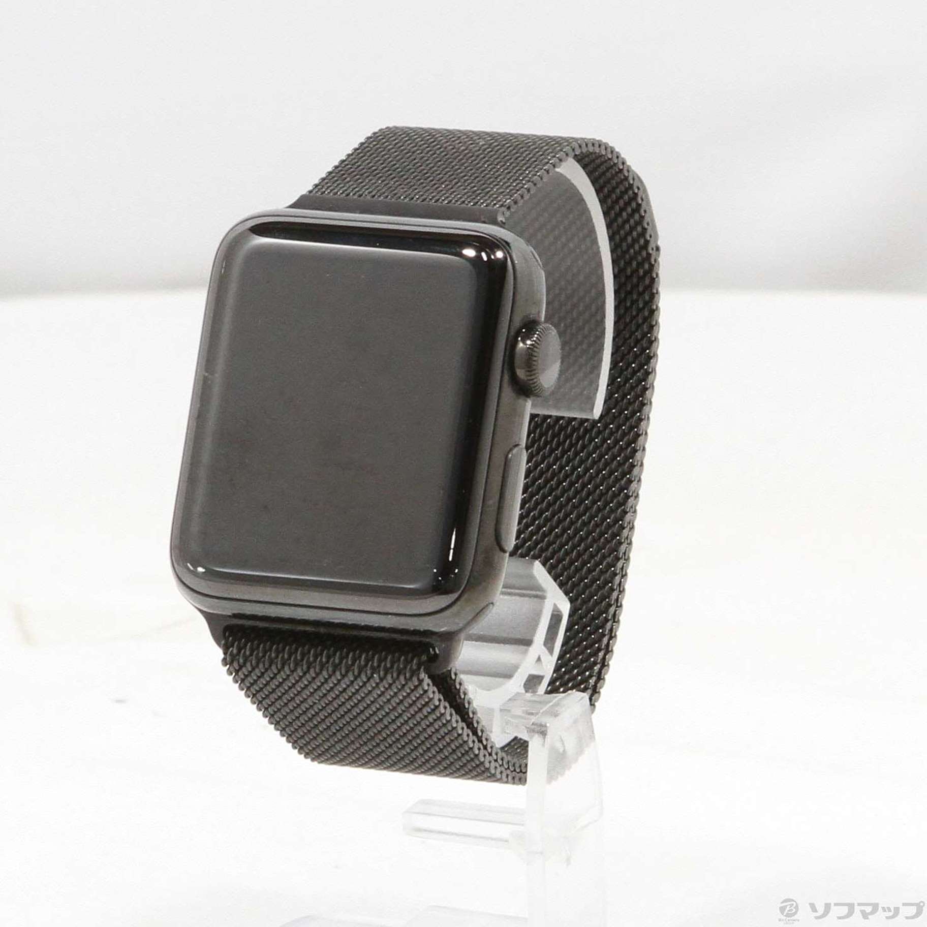 中古】Apple Watch Series 2 42mm スペースブラックステンレススチールケース スペースブラックミラネーゼループ  [2133057674028] - リコレ！|ビックカメラグループ ソフマップの中古通販サイト