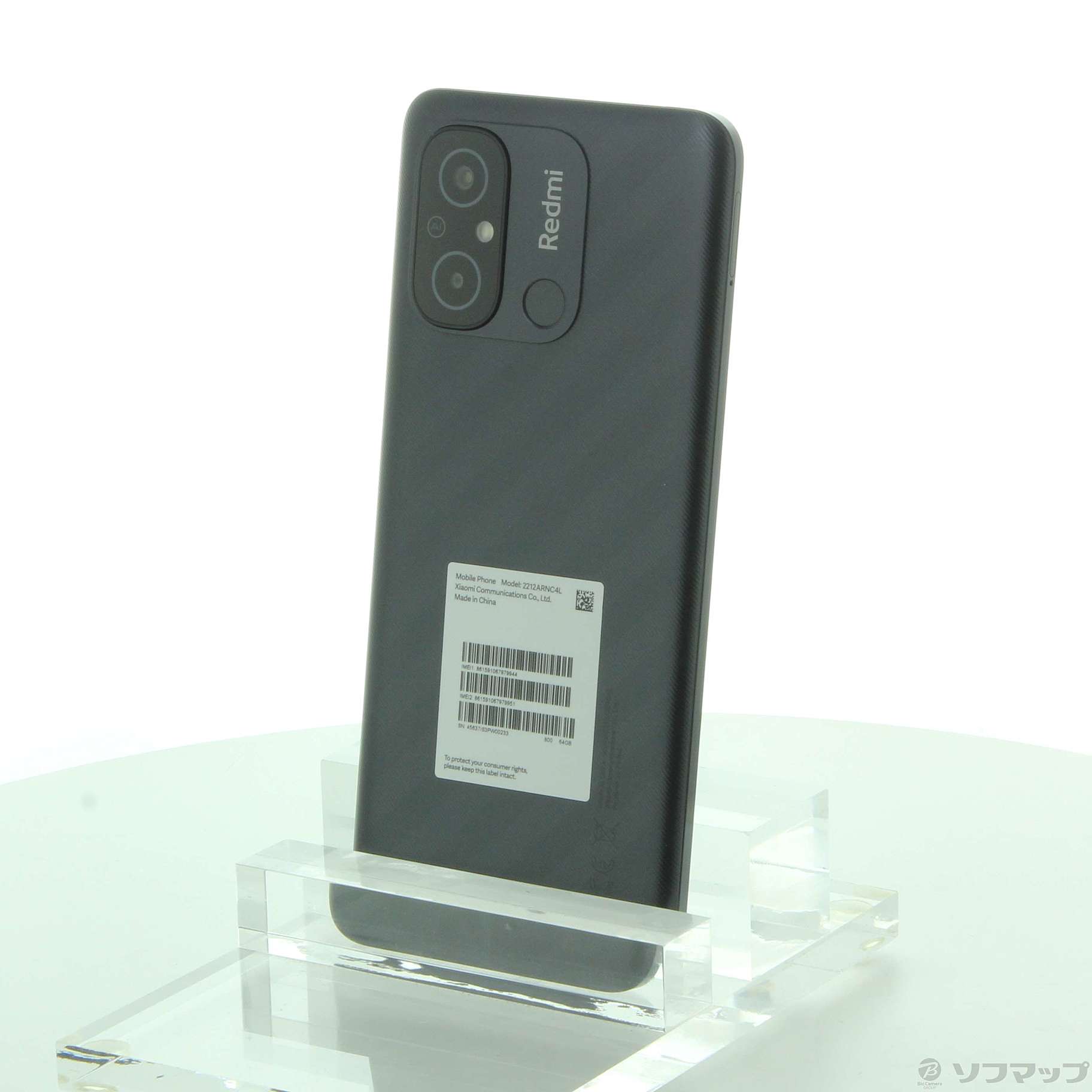 12C Redmi グラファイトグレー 64GB Xiaomi REDMI | Graphite Gray 