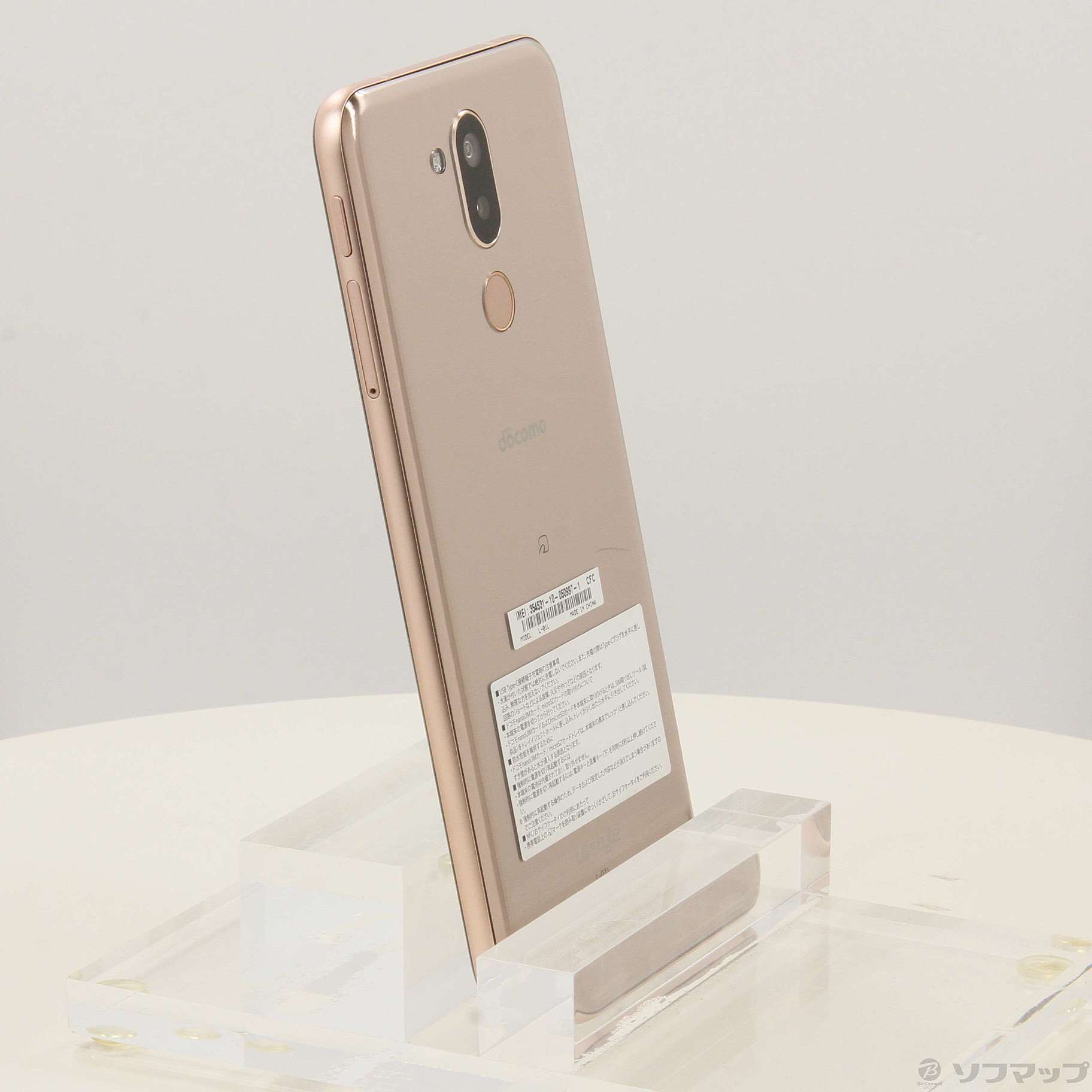 中古】LG style2 64GB ゴールド L-01L docomoロック解除SIM