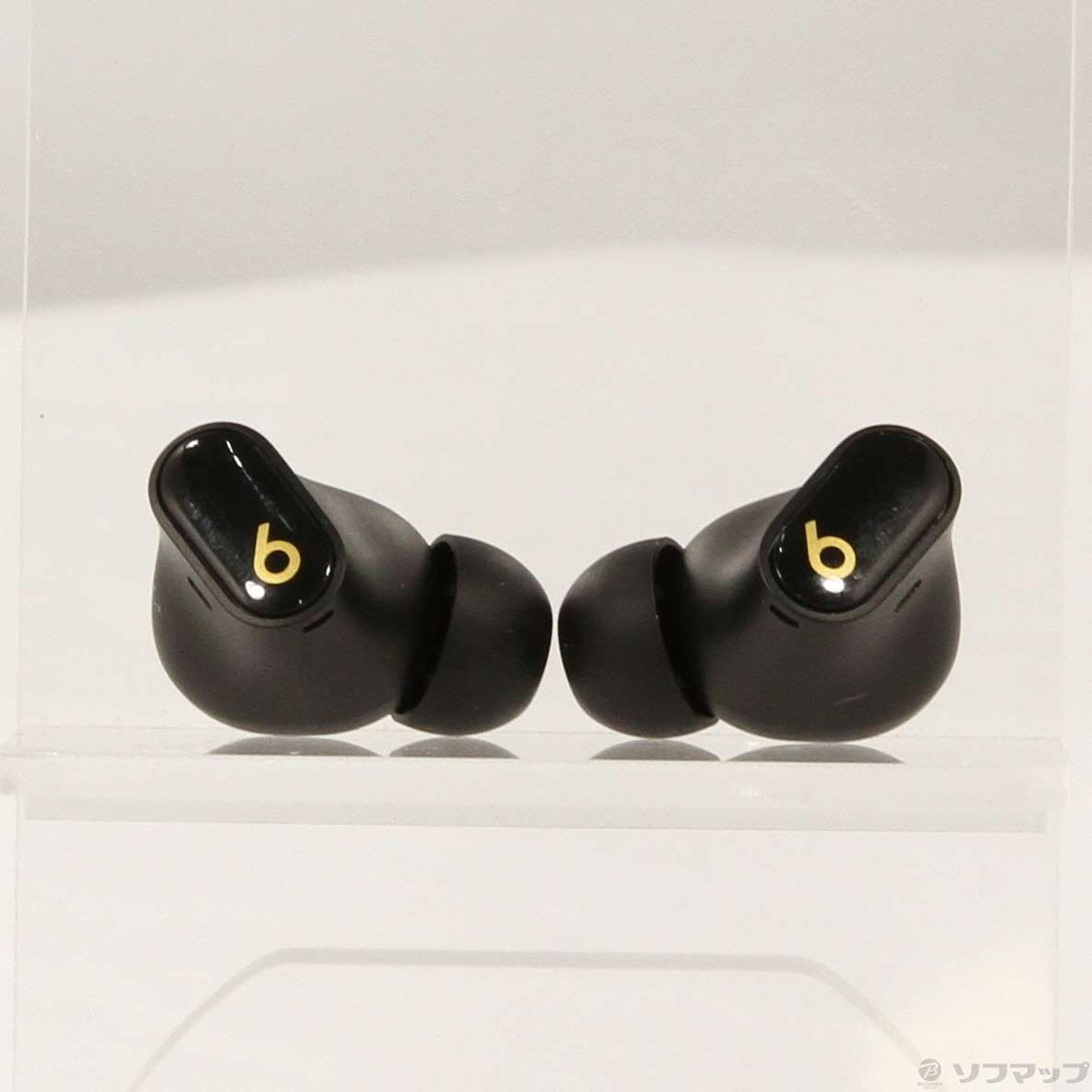 中古】Beats Studio Buds+ MQLH3PA／A ブラック／ゴールド 
