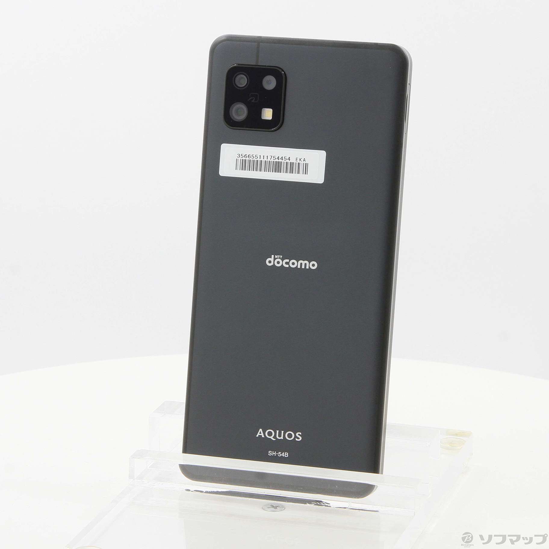 中古】AQUOS sense6 64GB ブラック SH-54B docomo SIMフリー [2133057687158] -  リコレ！|ビックカメラグループ ソフマップの中古通販サイト