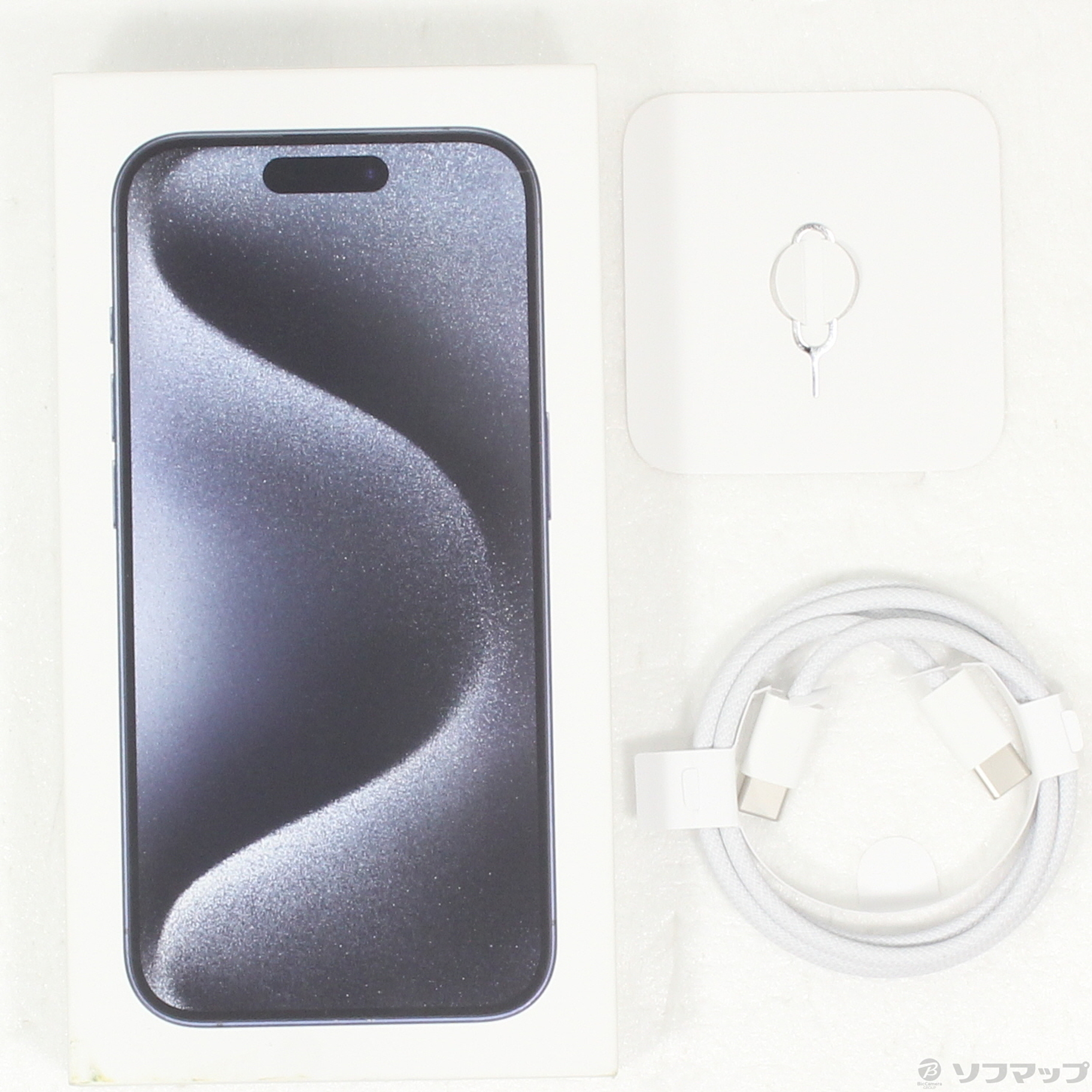 中古】iPhone15 Pro 256GB ブルーチタニウム MTUG3J／A SIMフリー