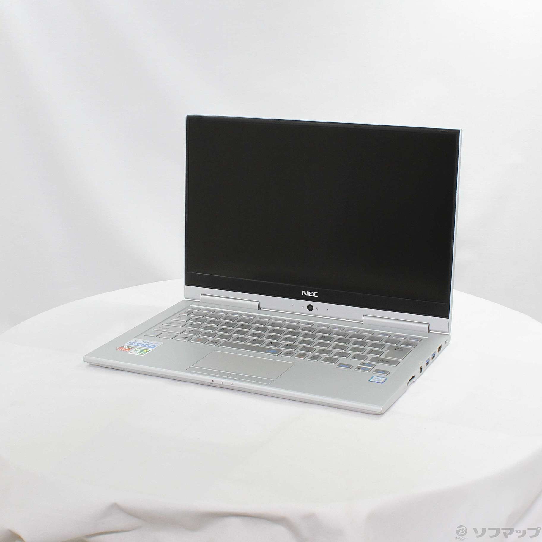 中古】格安安心パソコン LaVie Hybrid ZERO PC-HZ550GAS ムーンシルバー 〔Windows 10〕 ［Core-i5-7200U  (2.5GHz)／4GB／SSD256GB／13.3インチワイド］ [2133057696143] - リコレ！|ビックカメラグループ ソフマップ -  百貨店正規品