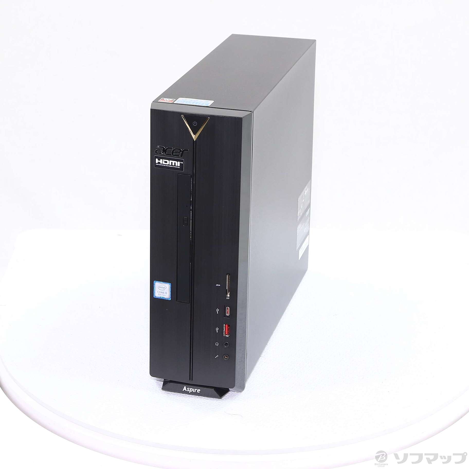 中古】Aspire X XC-885-N54F／F ブラック 〔Windows 10