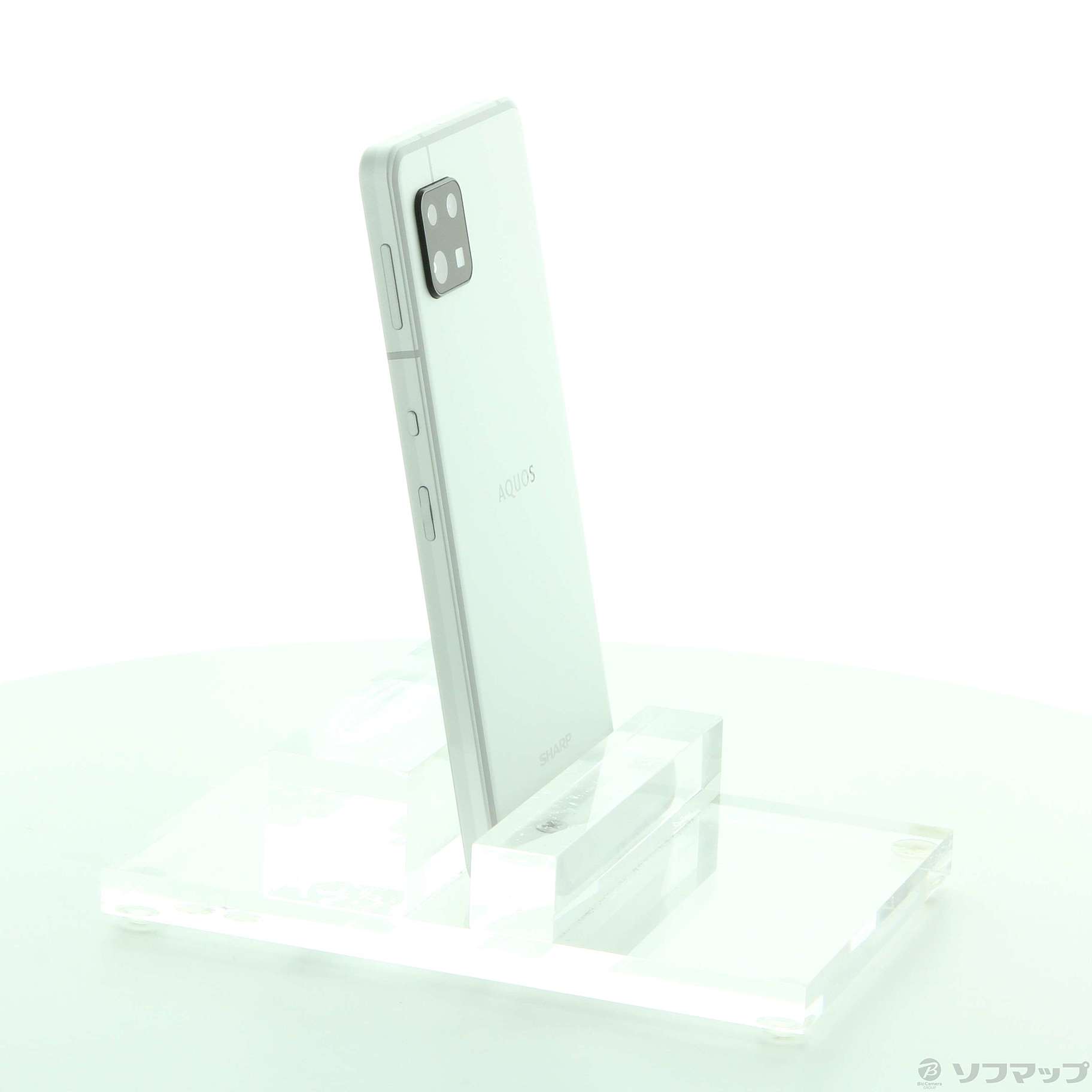 中古】〔展示品〕 AQUOS sense6 128GB シルバー SH-M19 SIMフリー