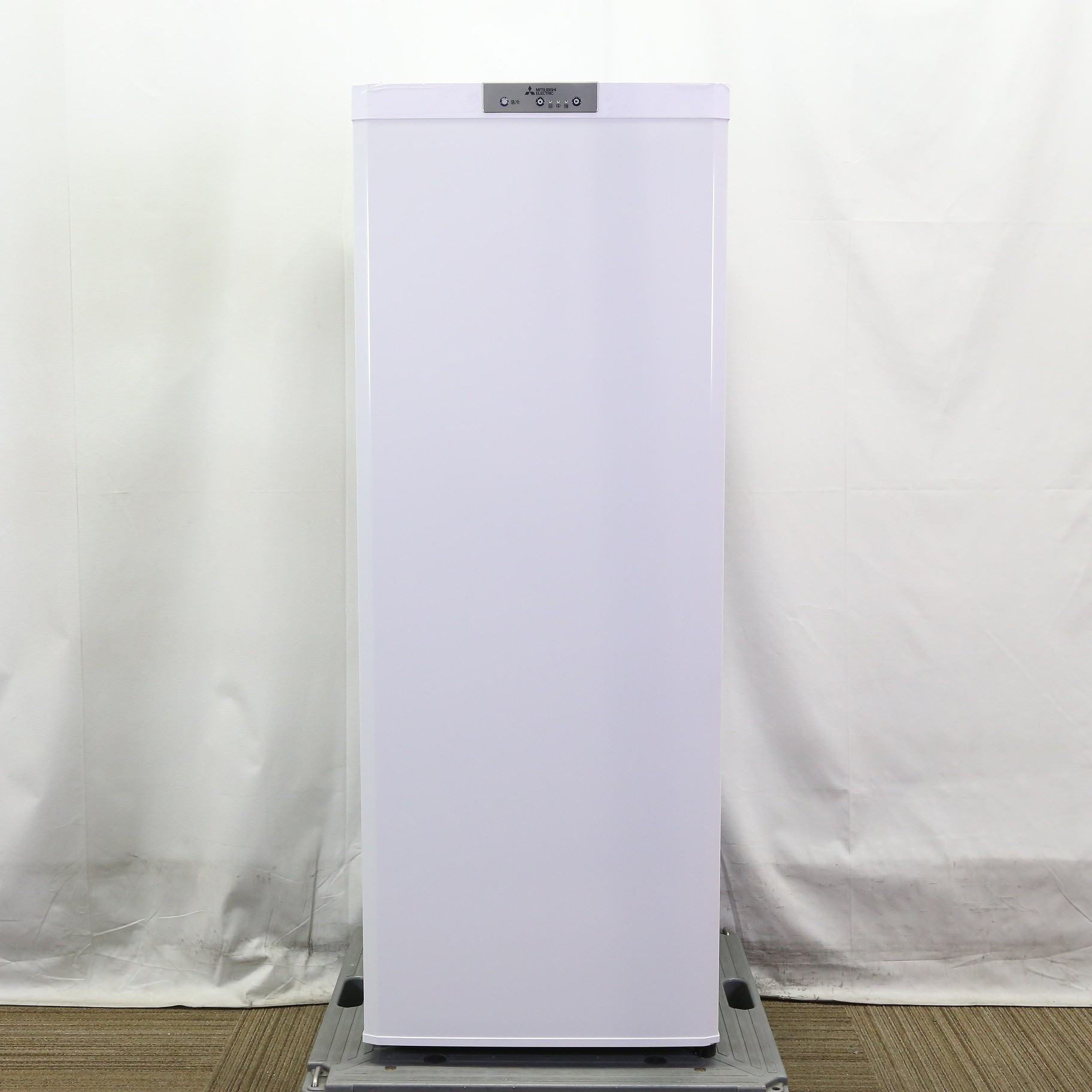 中古】〔展示品〕 冷凍庫 ホワイト MF-U14H-W ［幅48cm ／144L ／1ドア