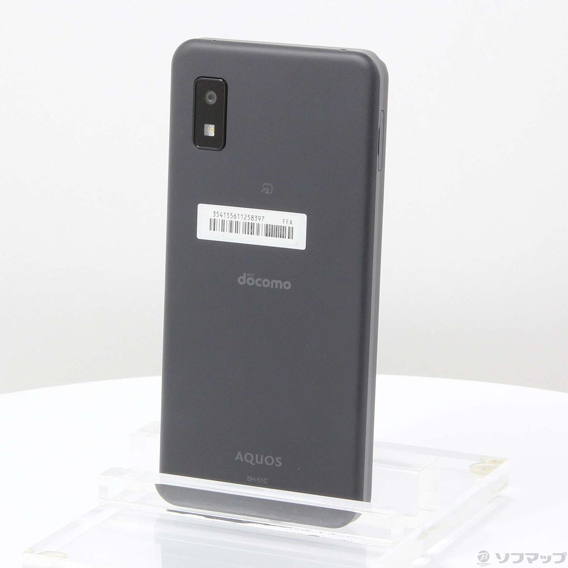 中古】AQUOS wish2 64GB チャコール SH-51C docomo SIMフリー