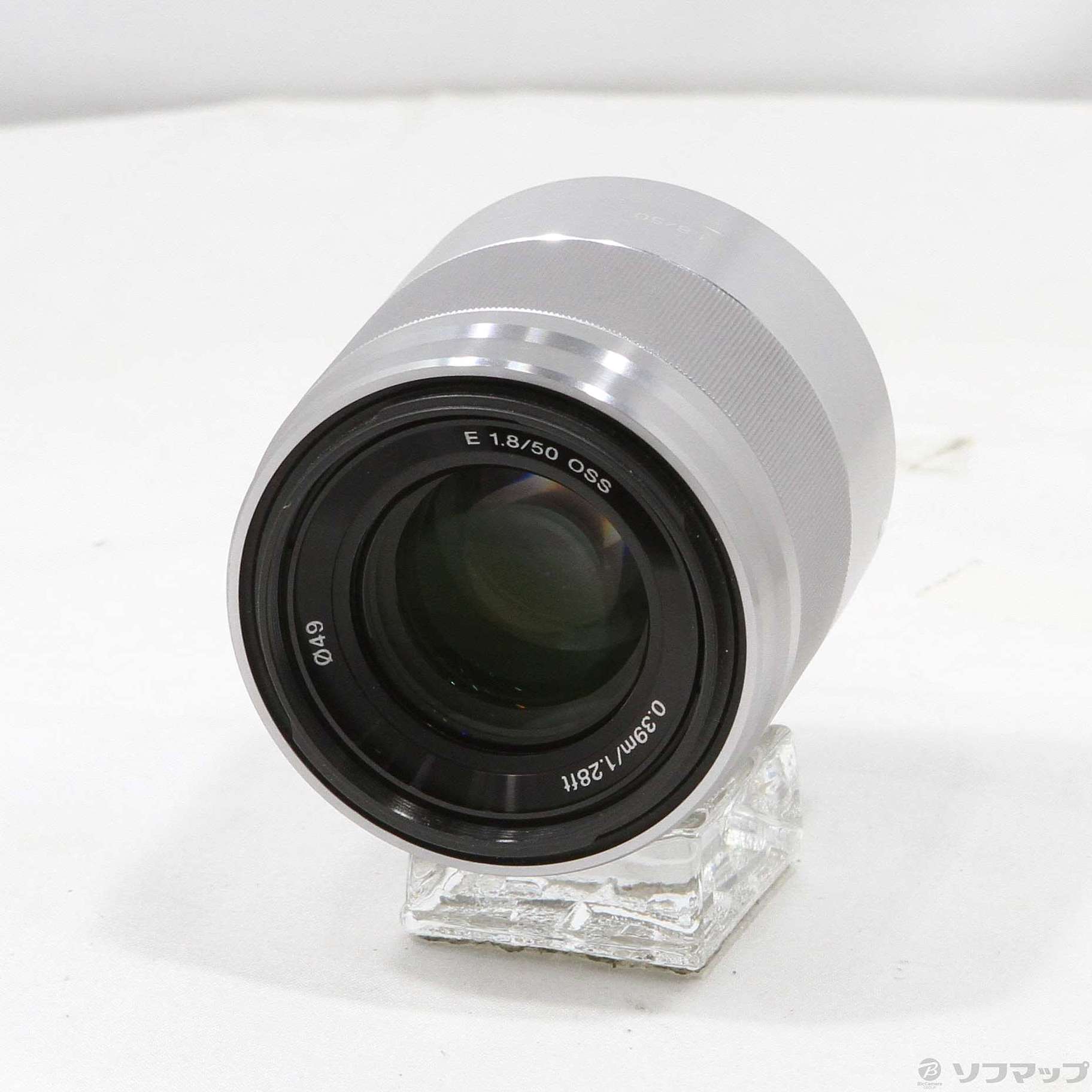 SONY - SONY SEL50F18 シルバー 新品)SONY (ソニー) E 50mm F1.8 OSS SEL50F18 シルバー（商品ID