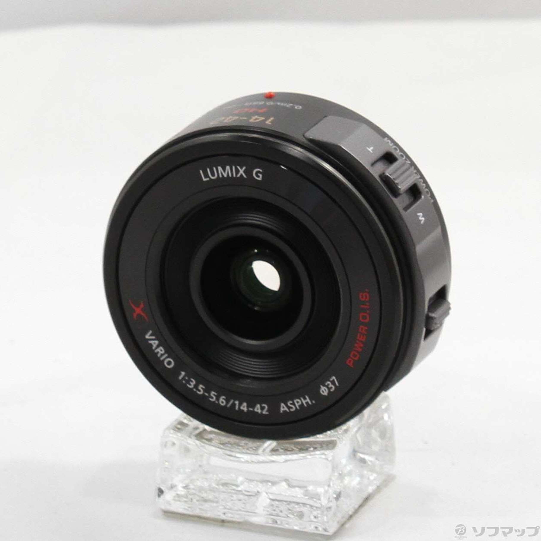中古】LUMIX G X VARIO PZ 14-42mm F3.5-5.6 (H-PS14042K 
