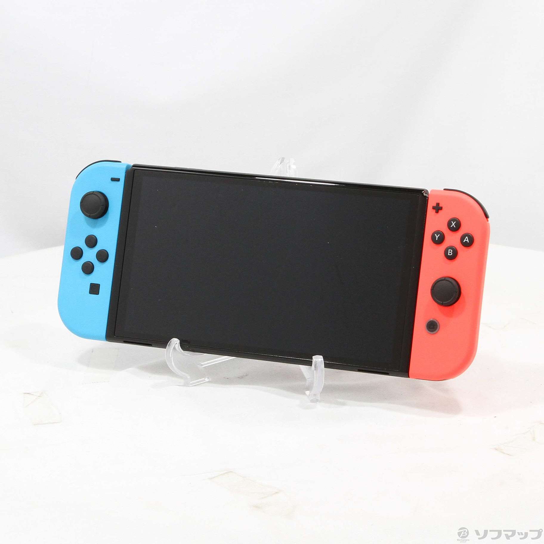 中古】Nintendo Switch 有機ELモデル Joy-Con(L) ネオンブルー／(R) ネオンレッド [2133058026833] -  リコレ！|ビックカメラグループ ソフマップの中古通販サイト