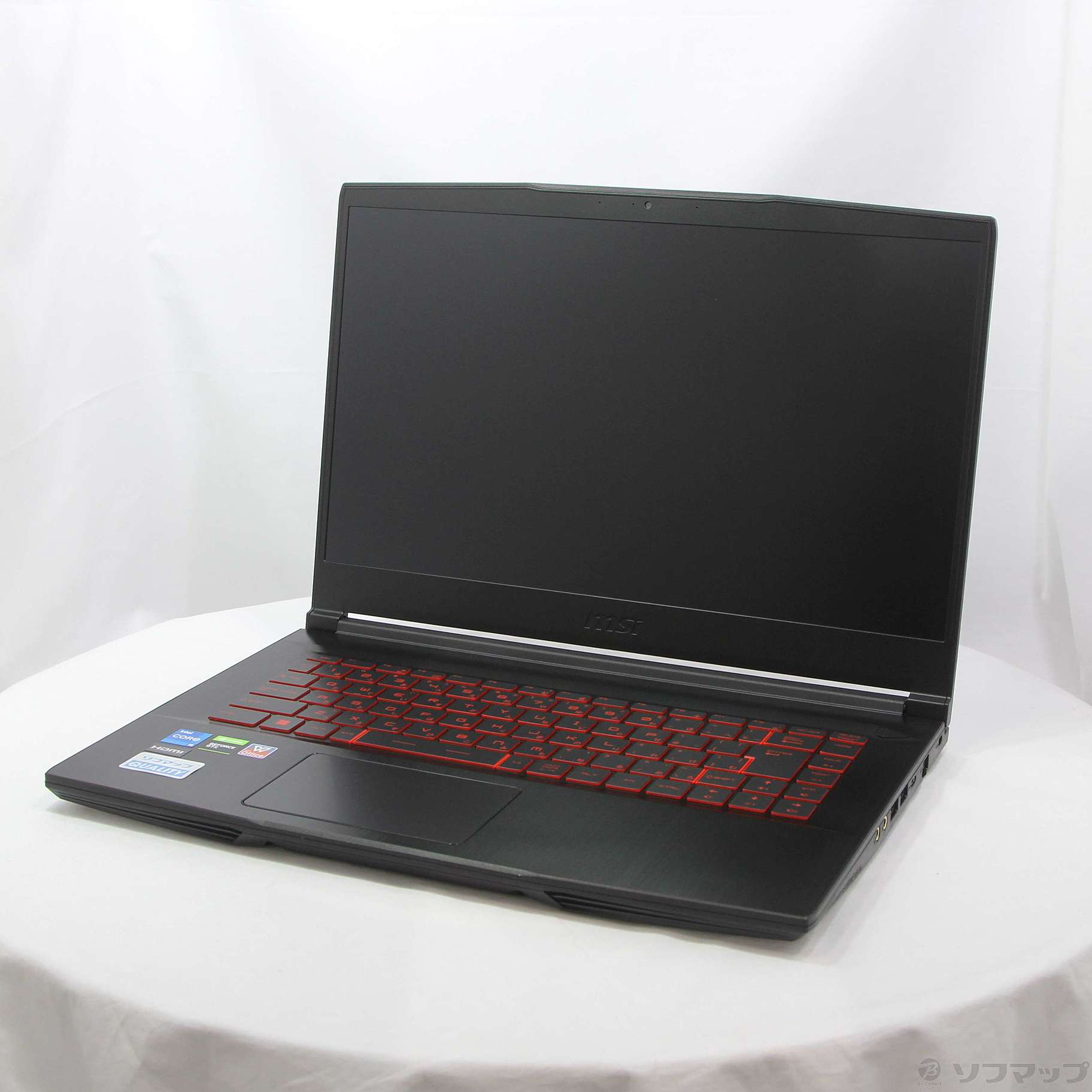 中古】GF63 Thin 11U GF63-11SC-1202JP ブラック [2133058027694 