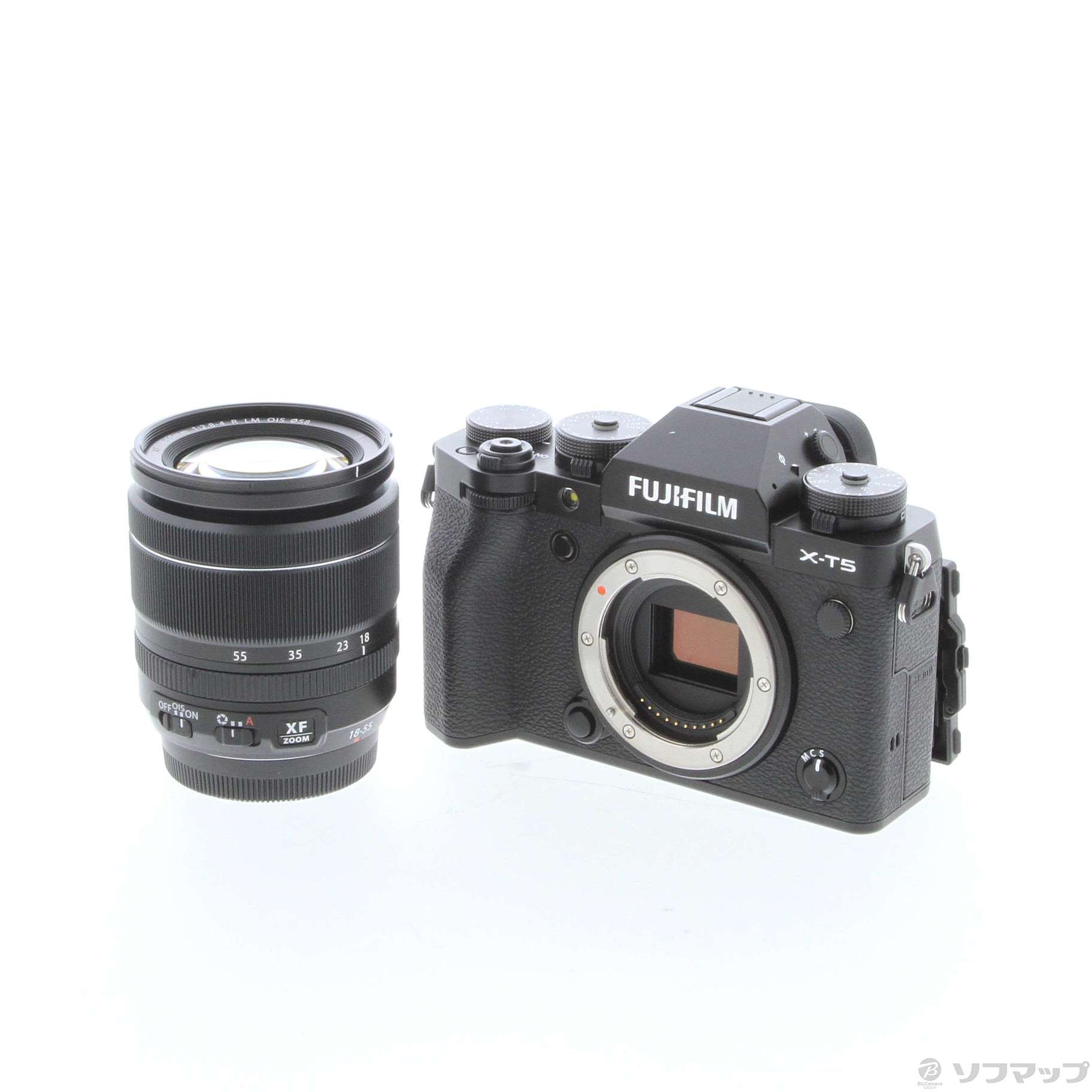 中古】〔展示品〕 FUJIFILM X-T5 XF18-55mmレンズキット ブラック 