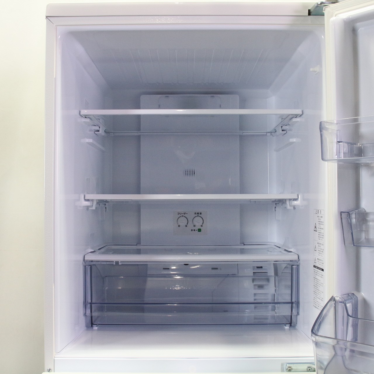 中古】〔展示品〕 冷蔵庫 ミルク AQR-27P-W ［幅60cm ／272L ／3ドア 