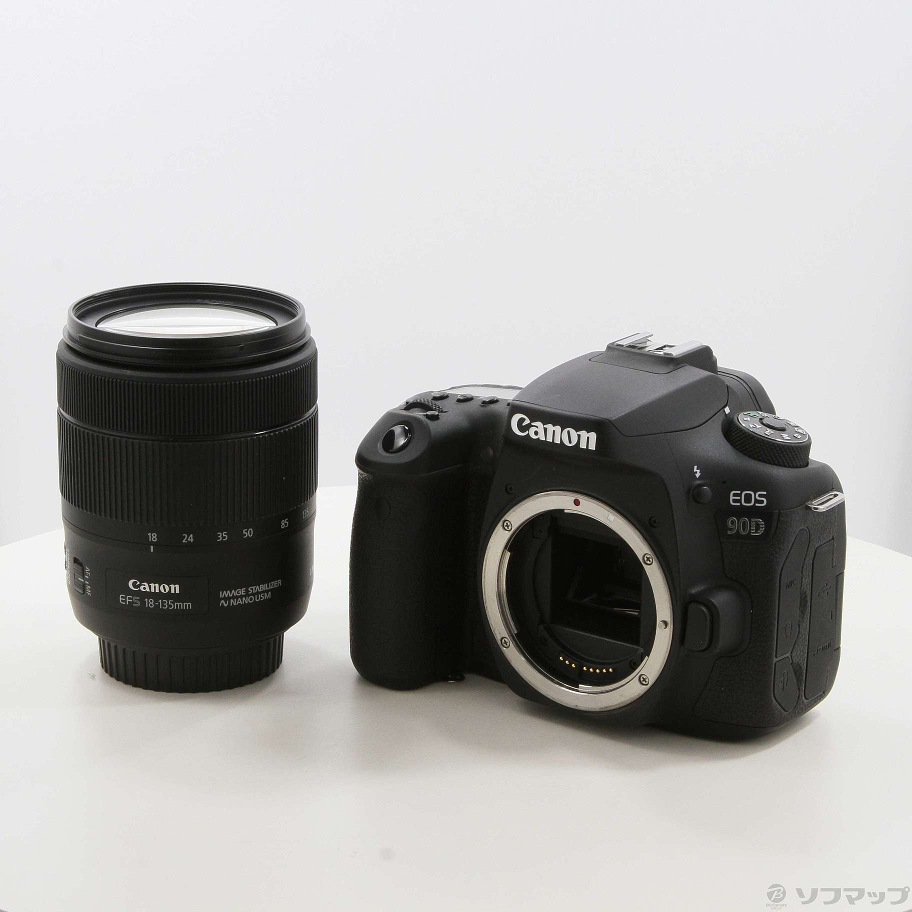 中古】セール対象品 EOS 90D EF-S18-135 IS USM レンズキット [2133058032032] -  リコレ！|ビックカメラグループ ソフマップの中古通販サイト