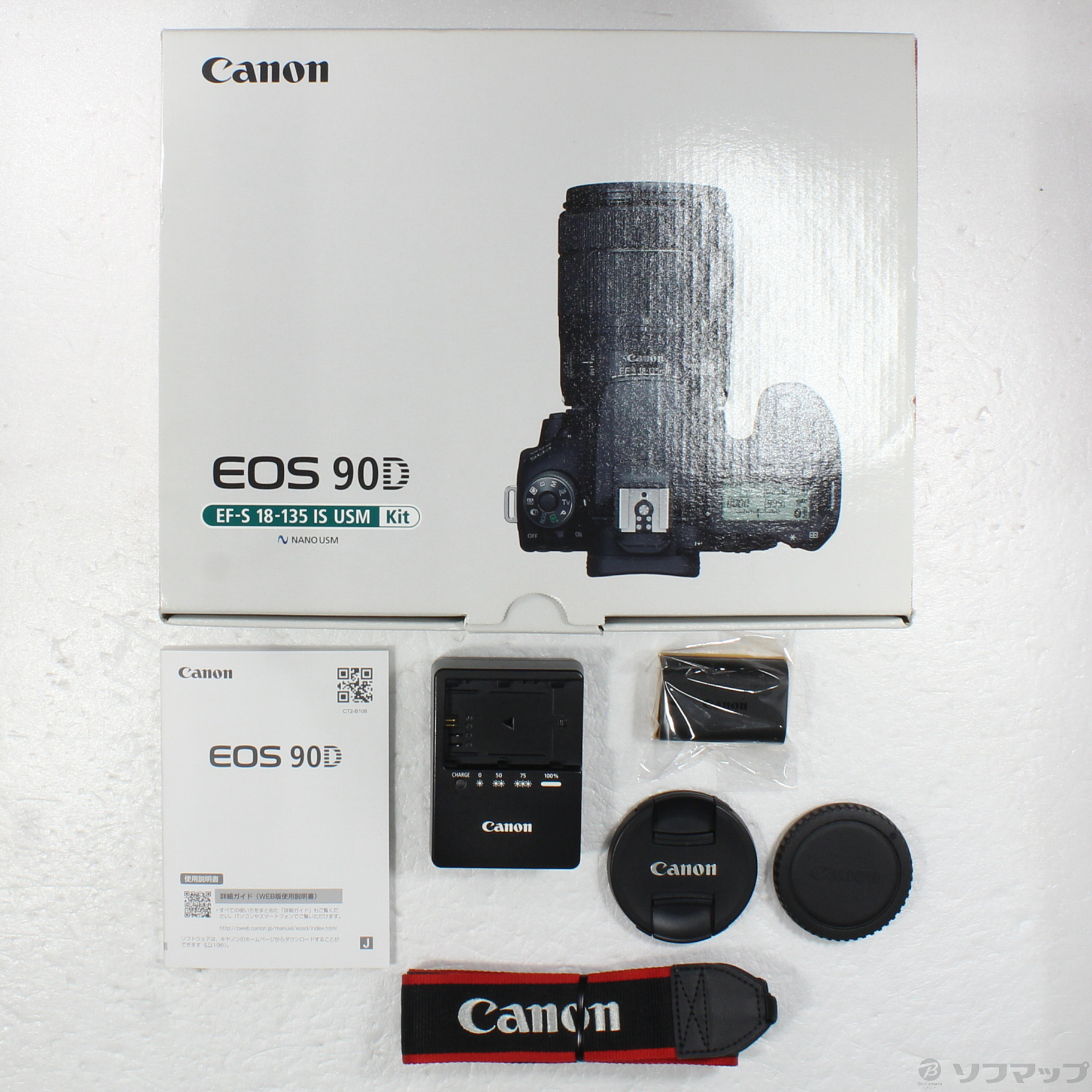 中古】セール対象品 EOS 90D EF-S18-135 IS USM レンズキット [2133058032032] -  リコレ！|ビックカメラグループ ソフマップの中古通販サイト