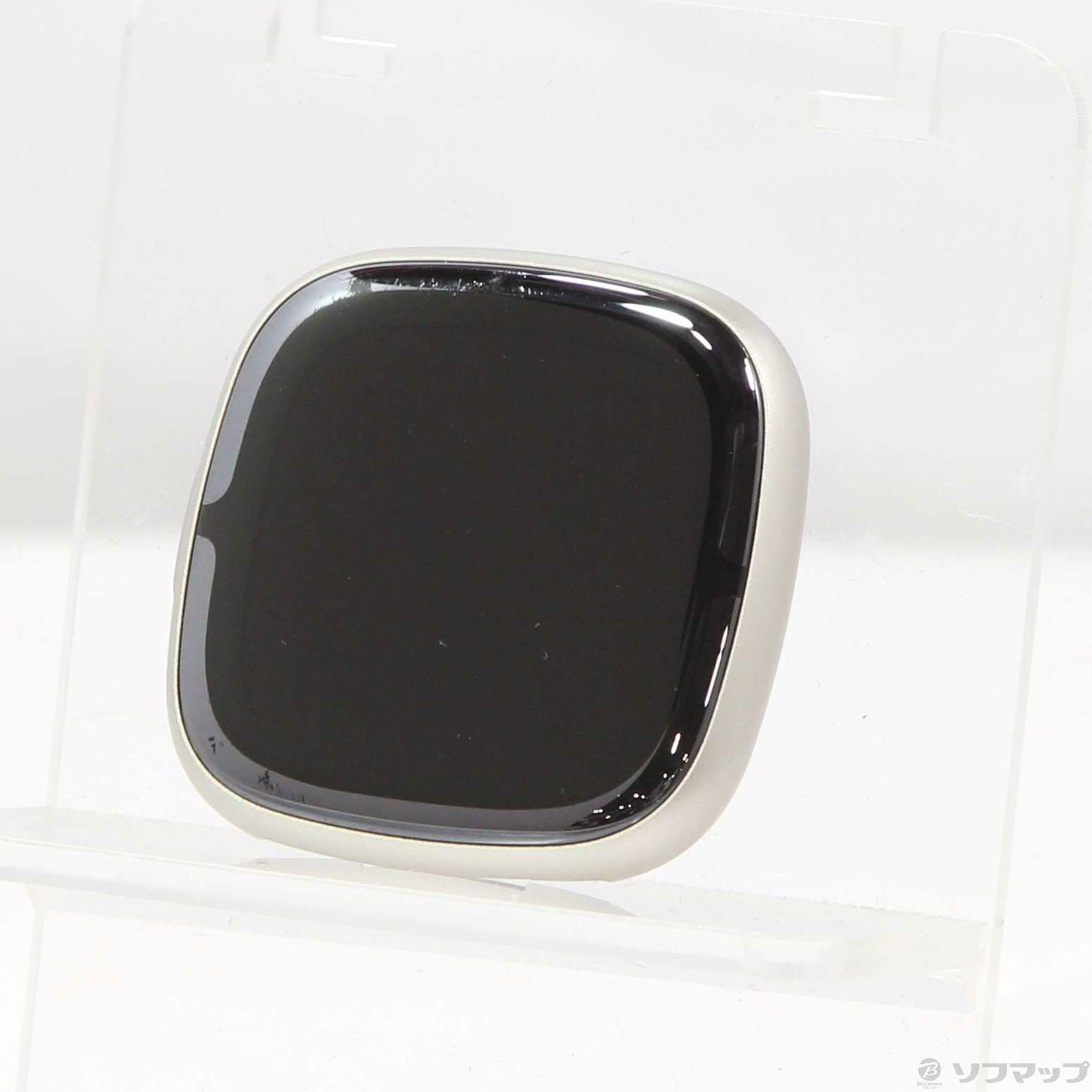 中古】Fitbit Sense 2 FB521SRWT-FRCJK ルナホワイト／プラチナ 