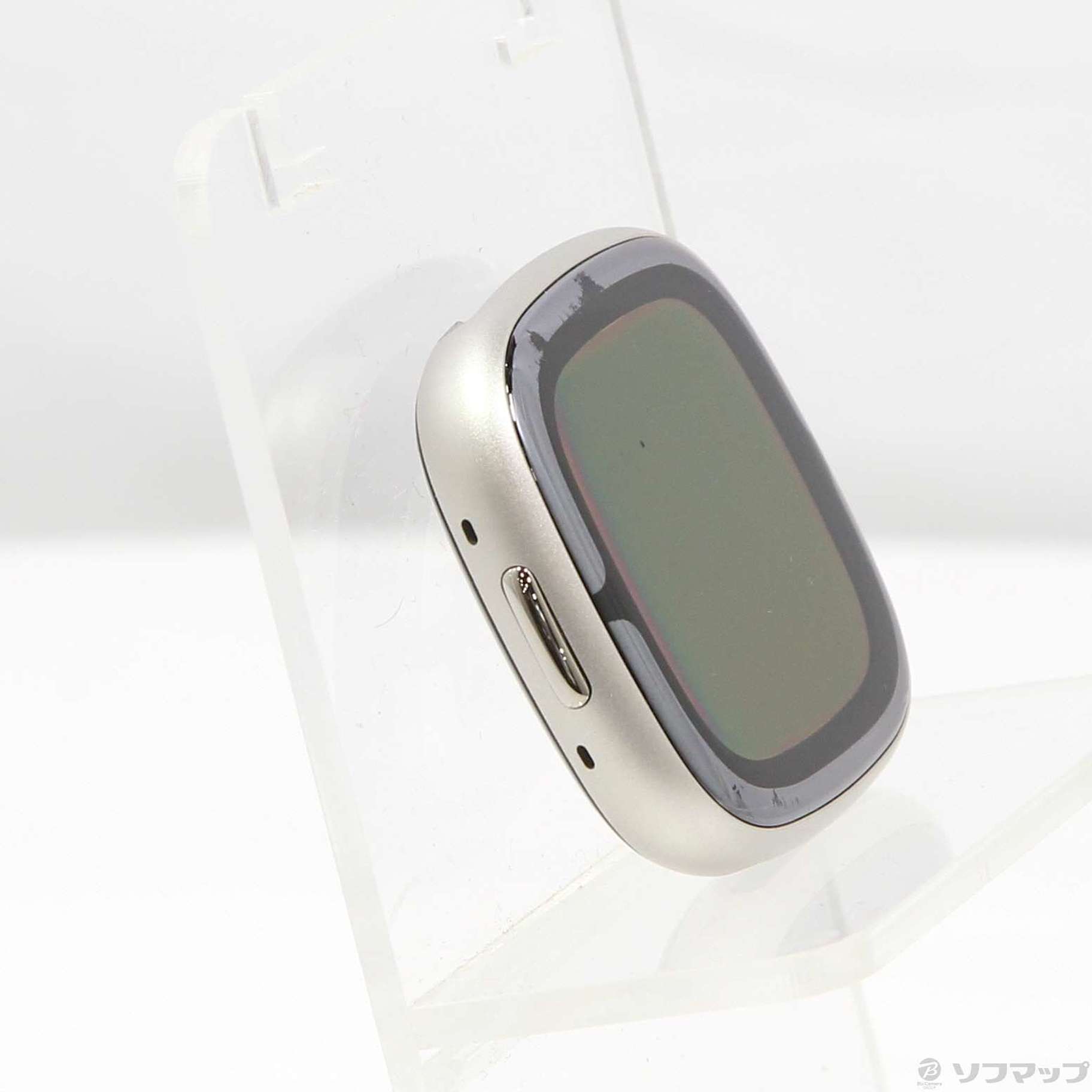 中古】Fitbit Sense 2 FB521SRWT-FRCJK ルナホワイト／プラチナ  
