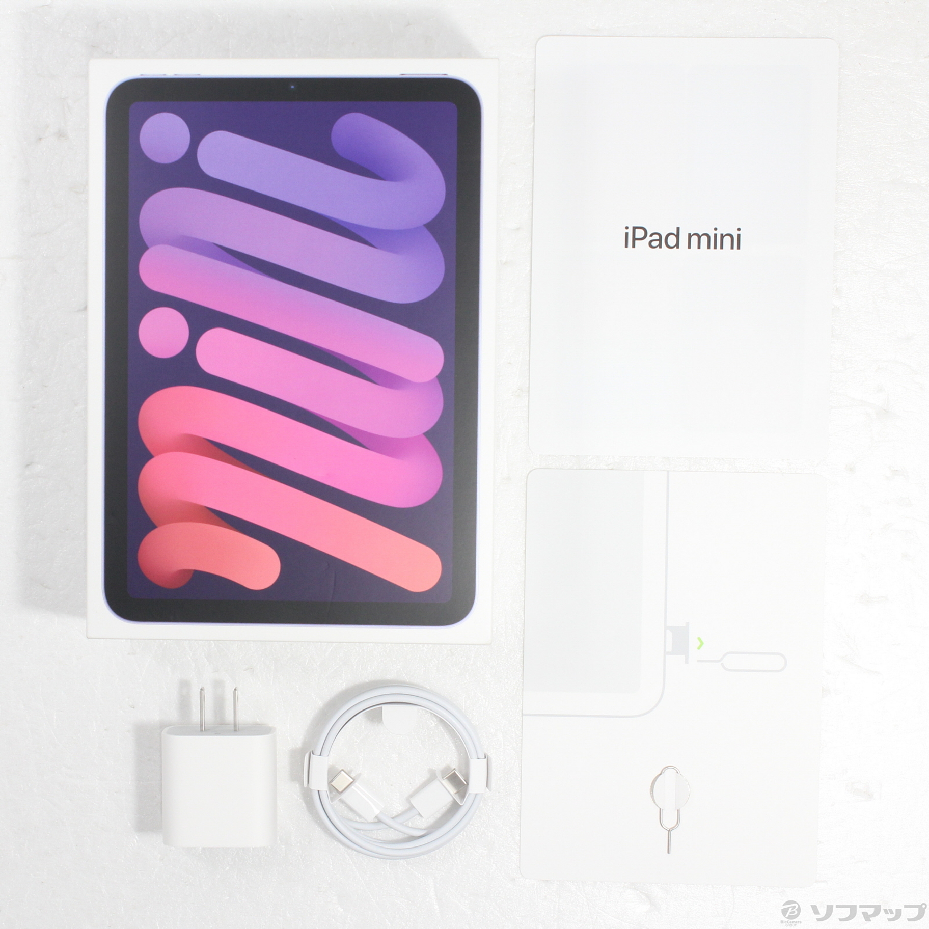 中古】セール対象品 iPad mini 第6世代 64GB パープル MK8E3J／A 