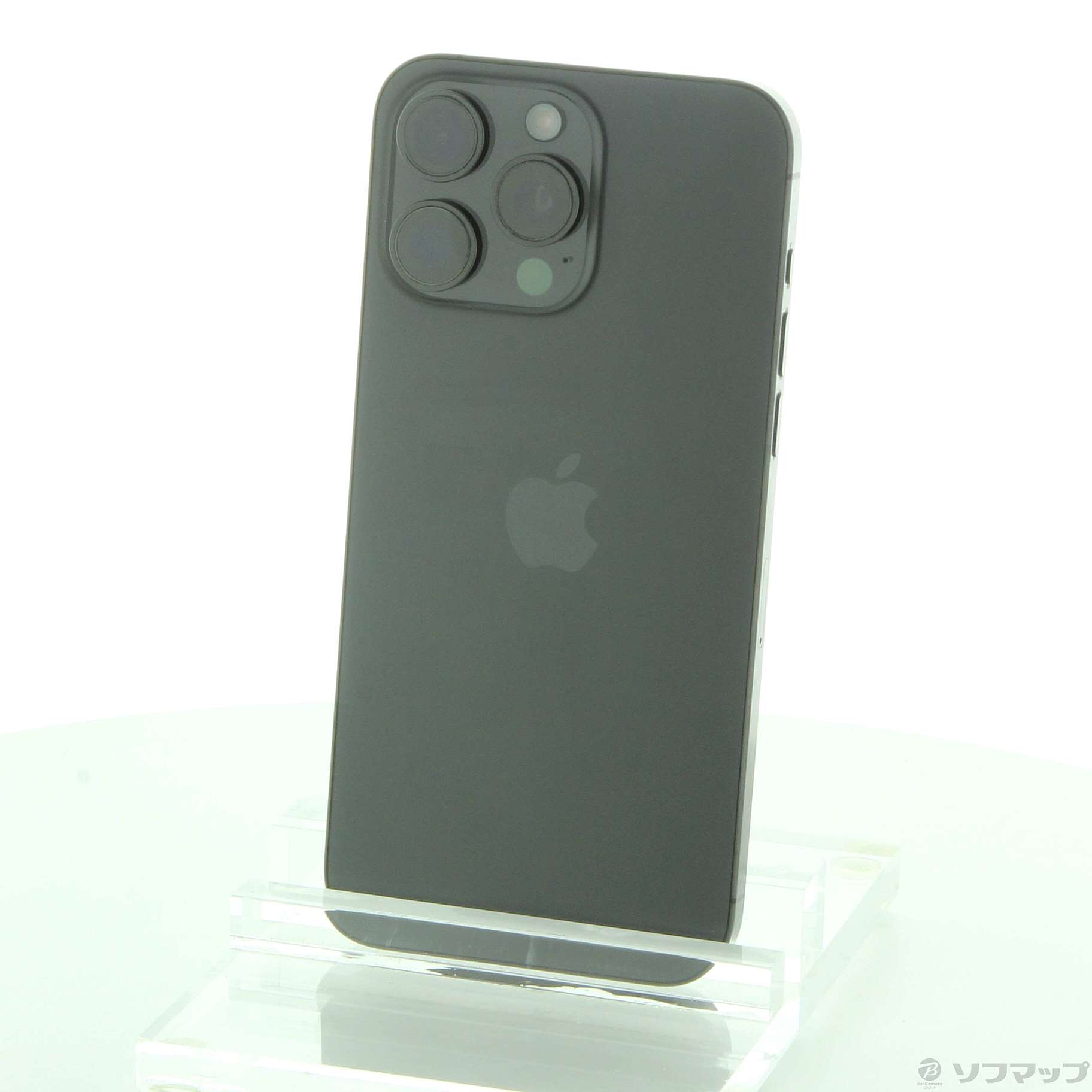 中古】iPhone15 Pro Max 512GB ブラックチタニウム MU6U3J／A SIM 
