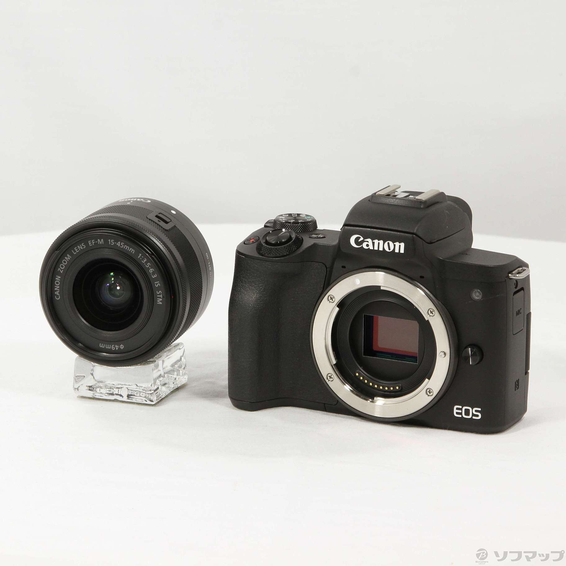 中古】EOS Kiss M EF-M15-45 IS STM レンズキット ブラック [2133058042529] -  リコレ！|ビックカメラグループ ソフマップの中古通販サイト