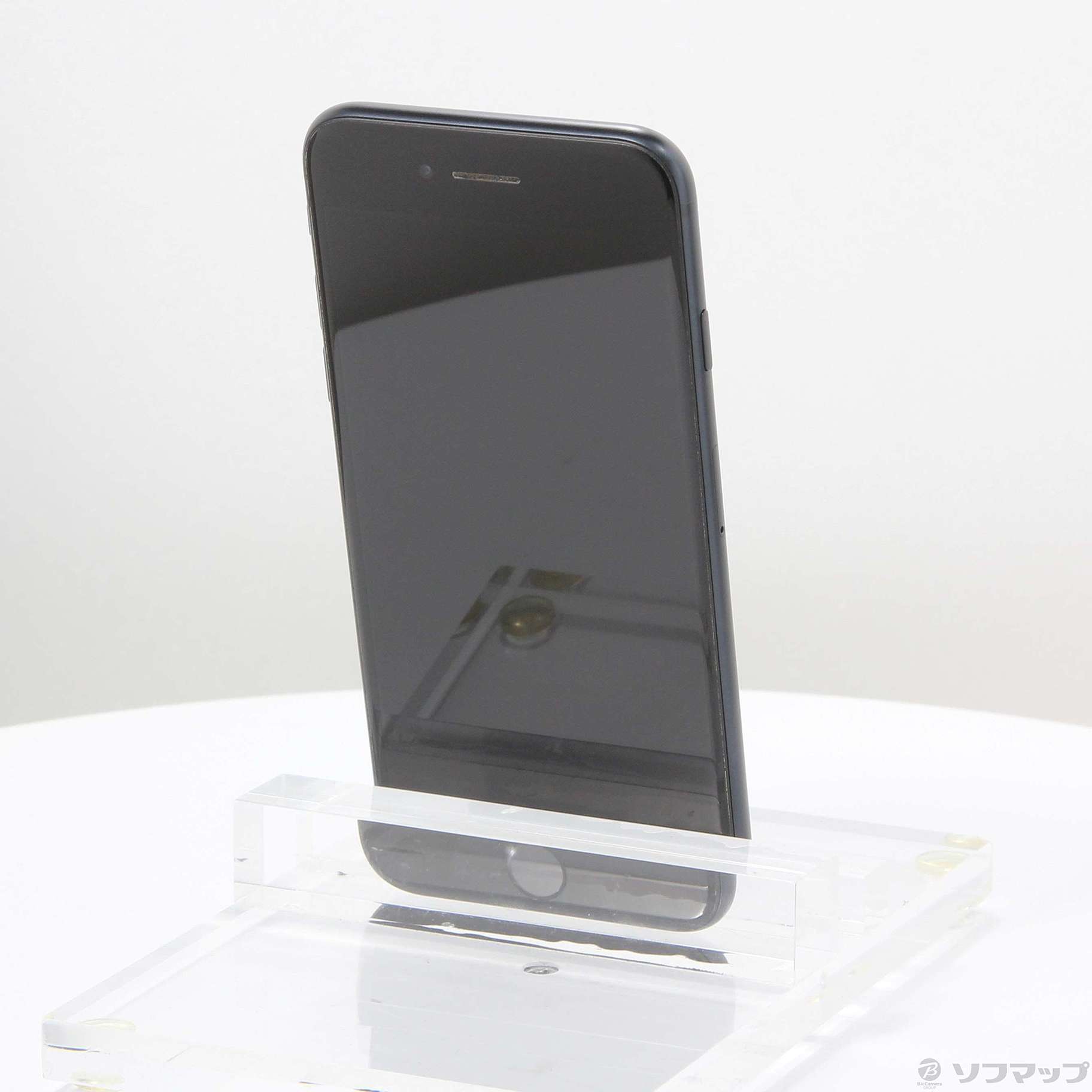 中古】iPhone SE 第3世代 128GB ミッドナイト MMYF3J／A SIMフリー 