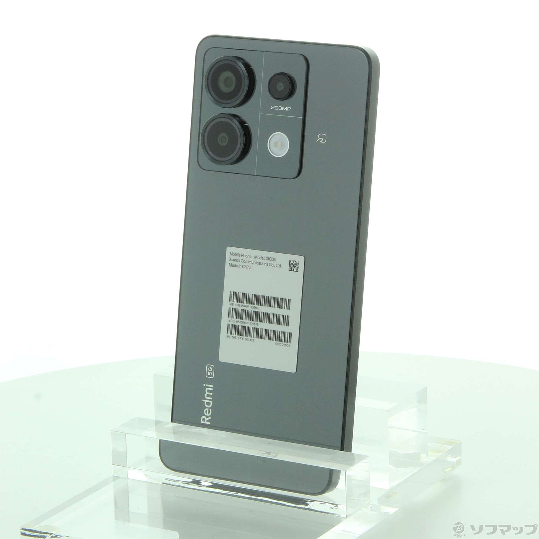 中古】Redmi Note 13 Pro 5G 256GB ミッドナイトブラック 