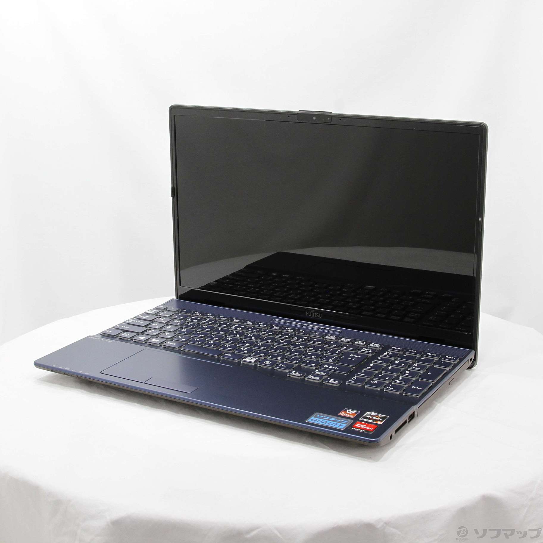 中古 高速SSD240GB搭載 Fujitsu LIFEBOOK AH550/5B ぎこちない ノートパソコン (3604)