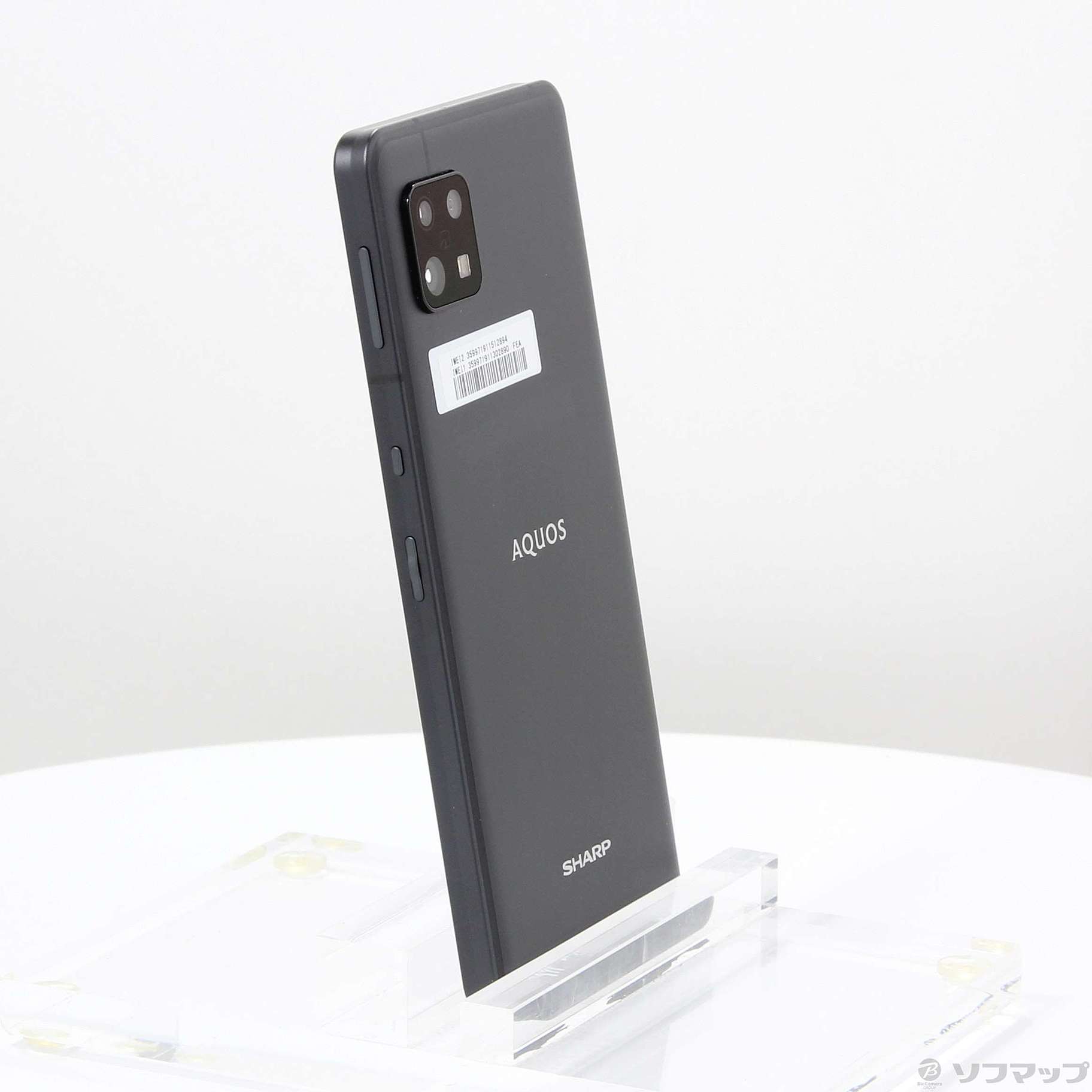 Amazon | AQUOS sense6s SH-RM19S ブラック SIMロック解除済み