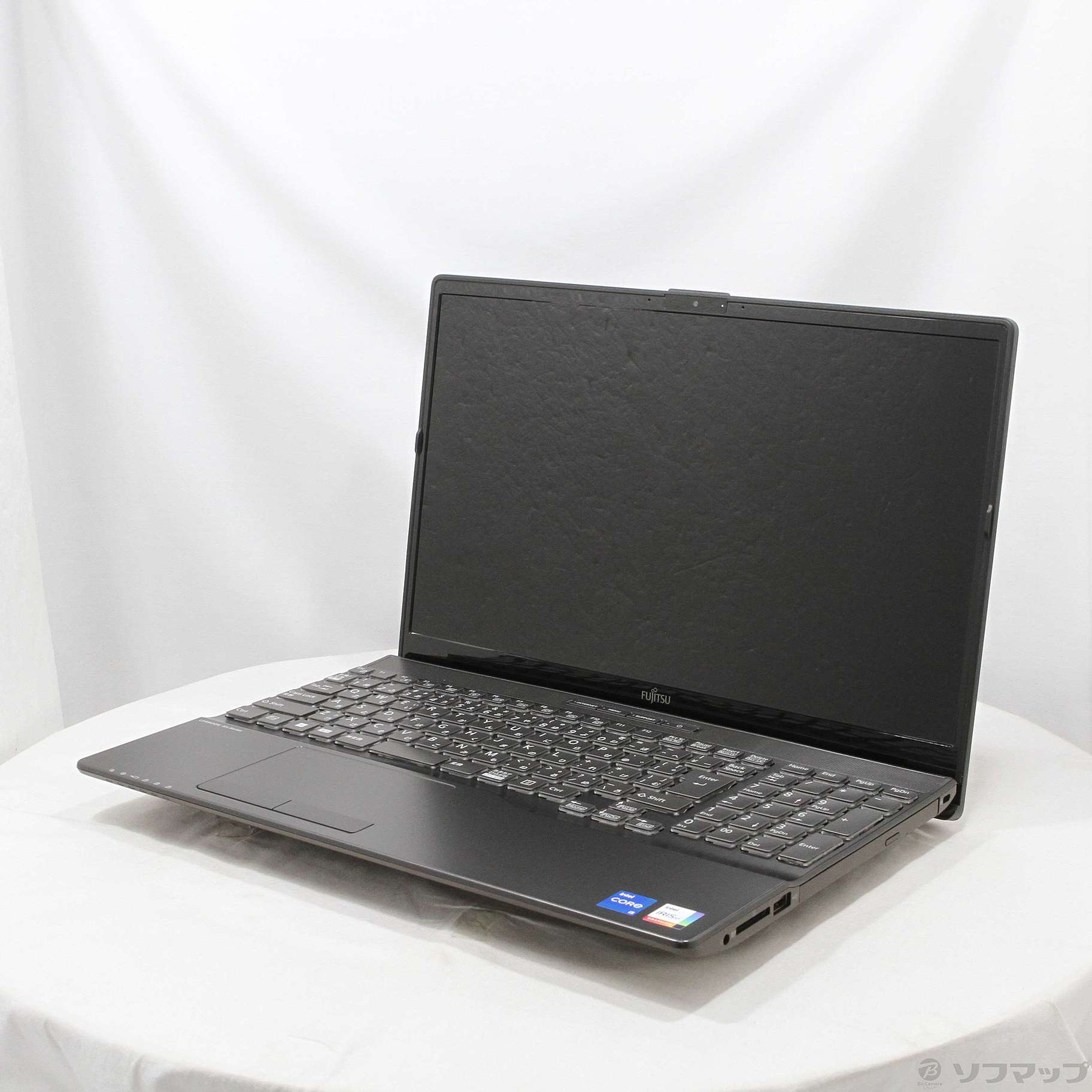 〔展示品〕 LIFEBOOK AH54／H FMVA54HB2 ブライトブラック ［Core-i5-1155G7  (2.5GHz)／8GB／SSD512GB／15.6インチワイド］