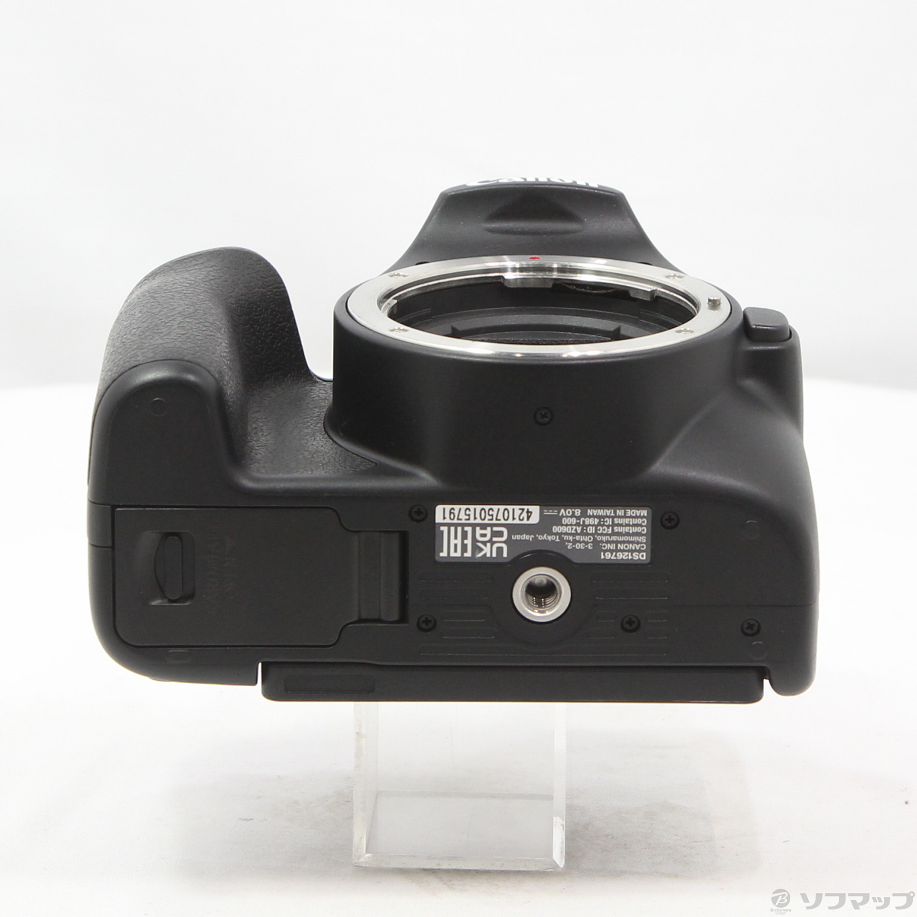 【中古】(キヤノン) Canon EOS Kiss X10 ブラック 中古】EOS Kiss X10ブラック(W) [2133058099998] - リコレ