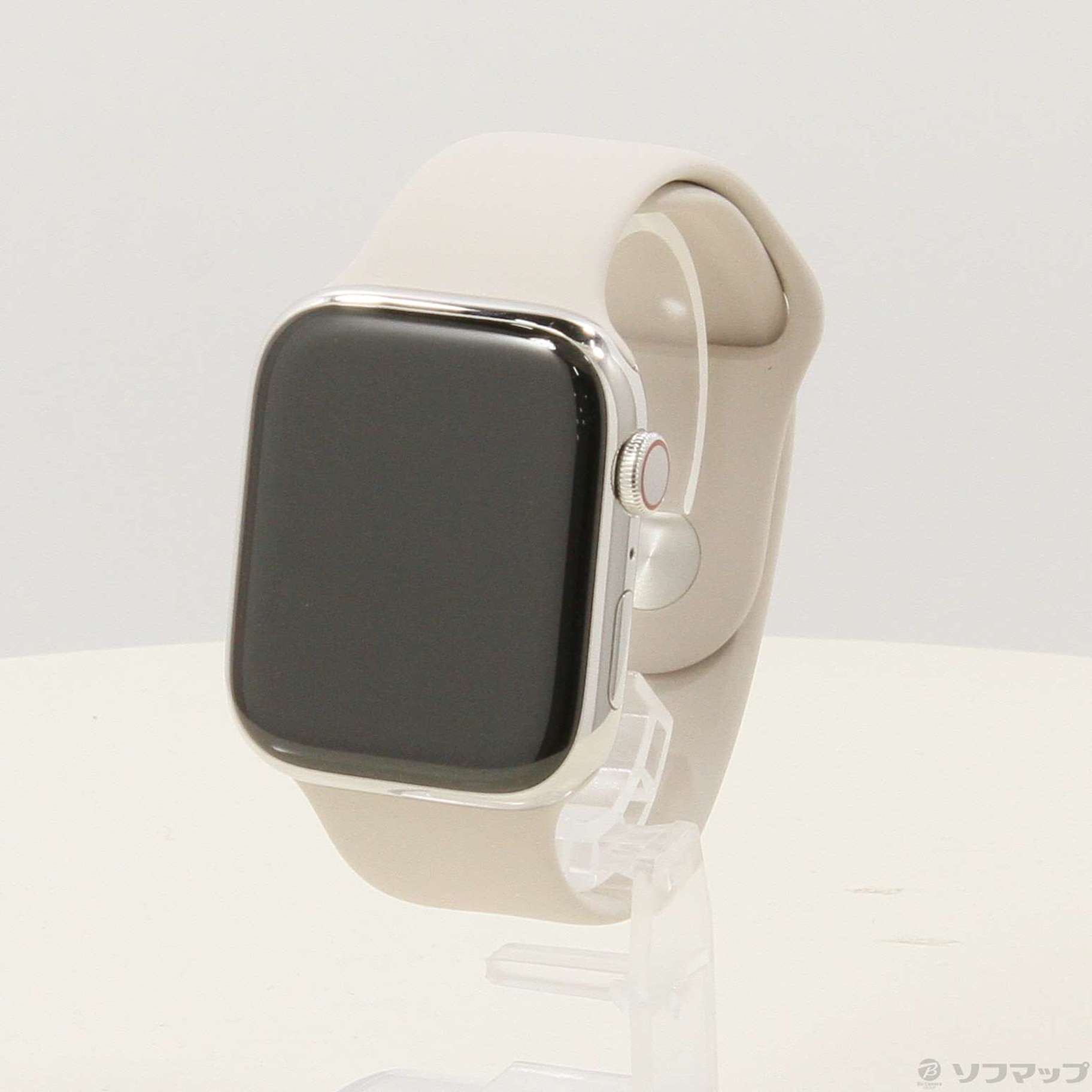 2495 極美品　Apple Watch series7 シルバー　セルラー Apple Apple Watch Series 7 GPS+Cellularモデル 45mm MKJY3J/A