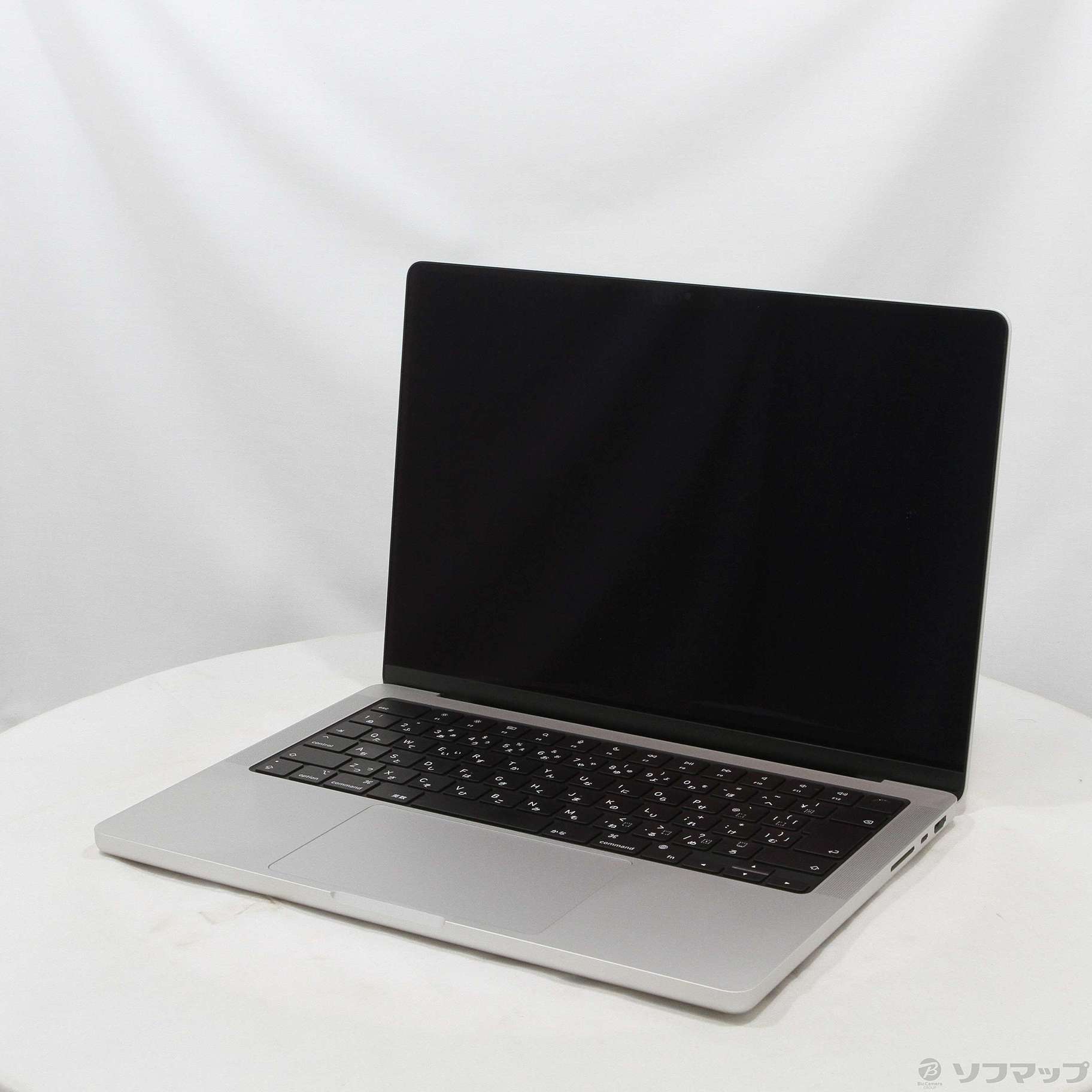 〔中古品〕 MacBook Pro 14.2-inch Late 2023 MRX63J／A Apple M3 Pro 11コアCPU_14コアGPU 18GB SSD512GB シルバー 〔macOS v14.7〕