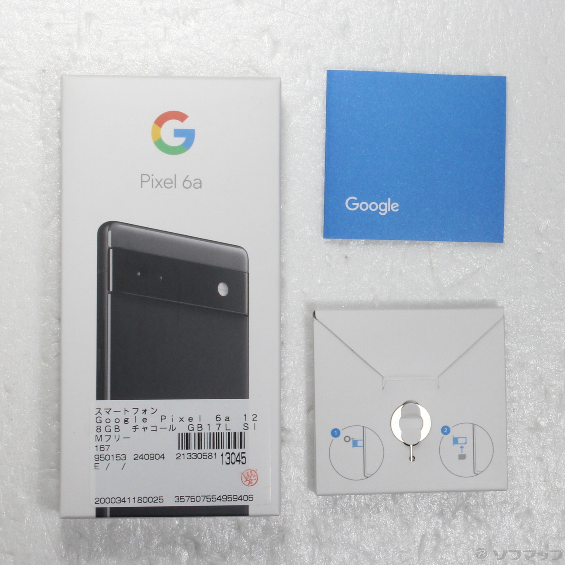 中古】Google Pixel 6a 128GB チャコール GB17L SIMフリー [2133058113045] -  リコレ！|ビックカメラグループ ソフマップの中古通販サイト