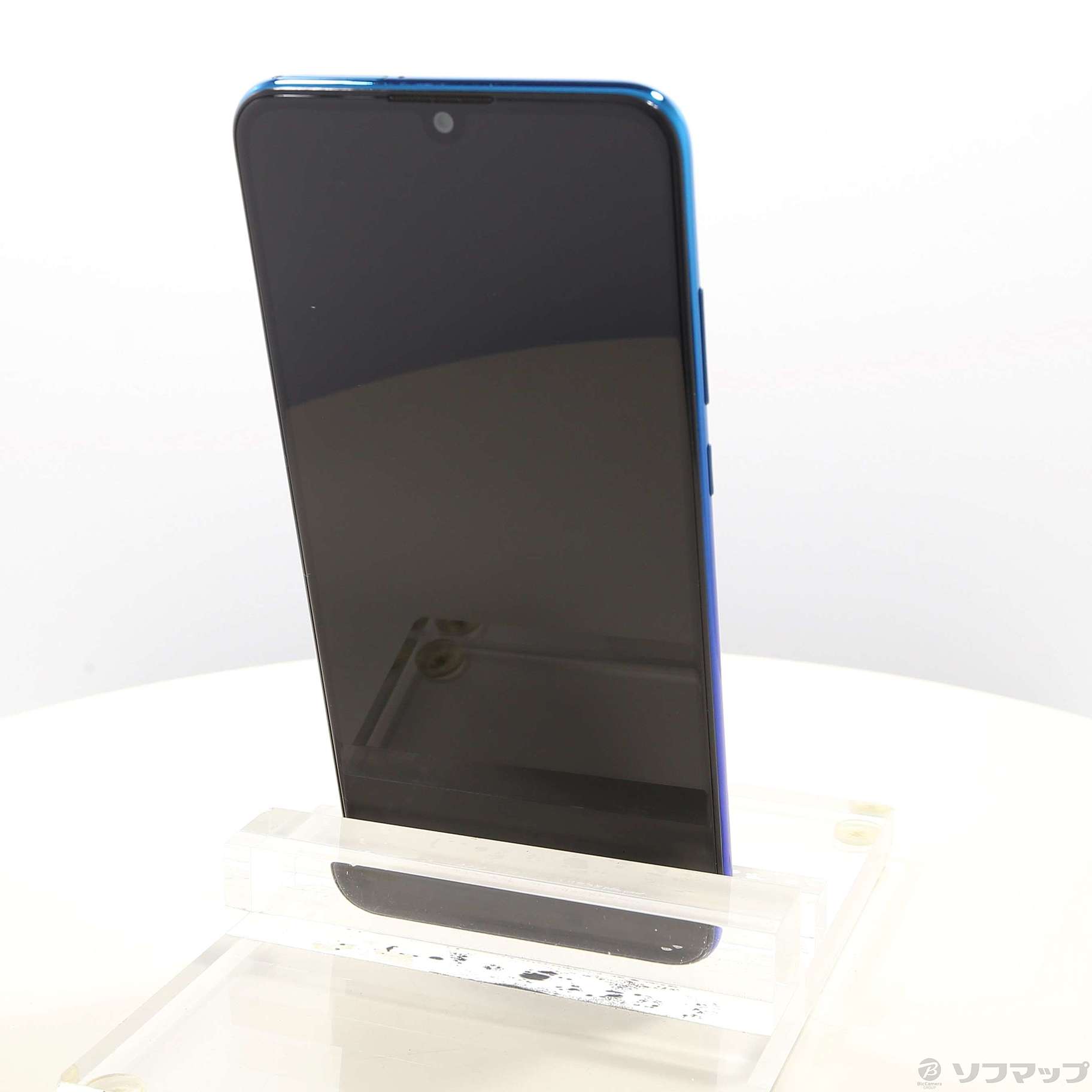 中古】HUAWEI nova lite3 32GB オーロラブルー POT-LX2J SIM