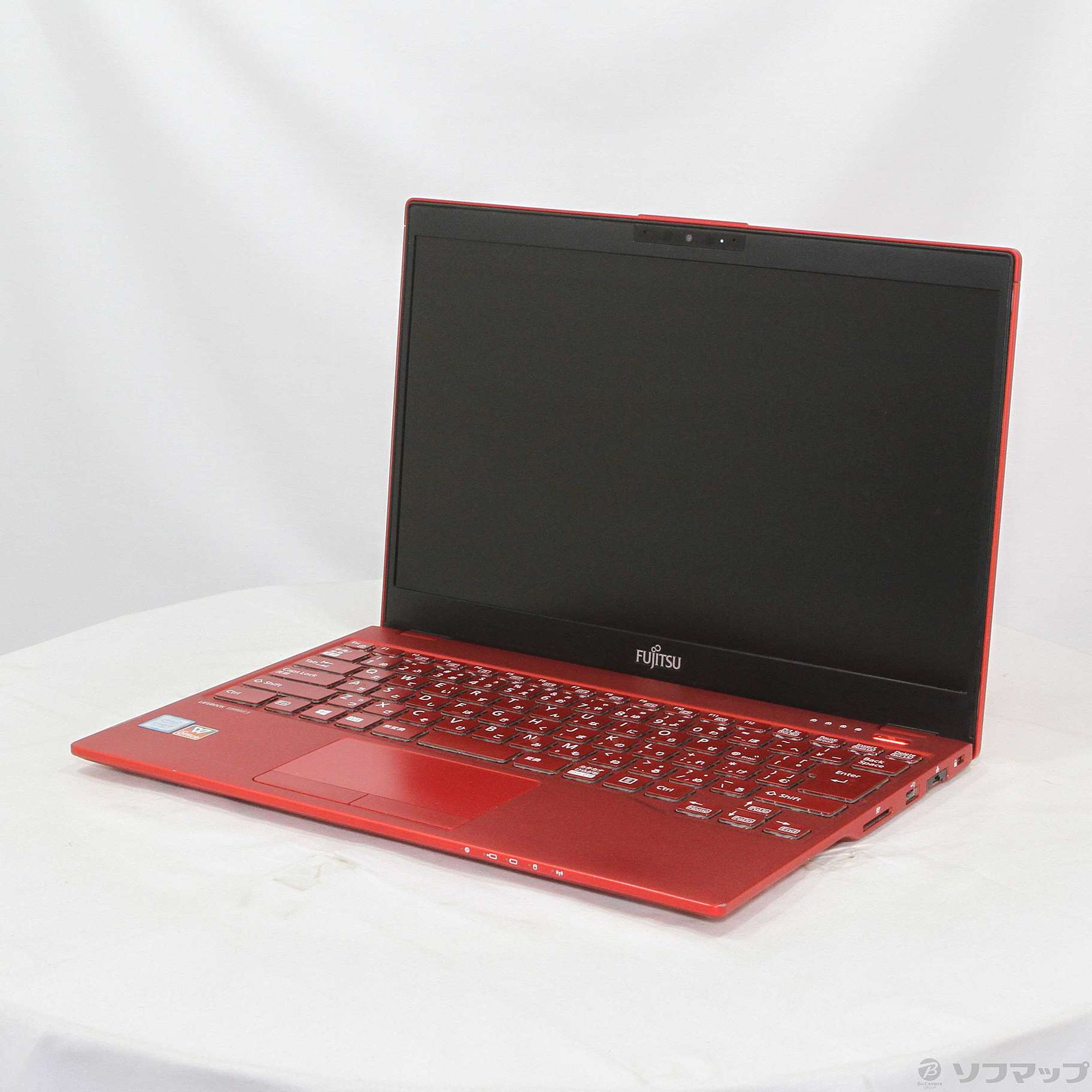 LIFEBOOK UH90／C3 FMVU9C3RDA ガーネットレッド ［Core-i7-8565U  (1.8GHz)／8GB／SSD256GB／13.3インチ］